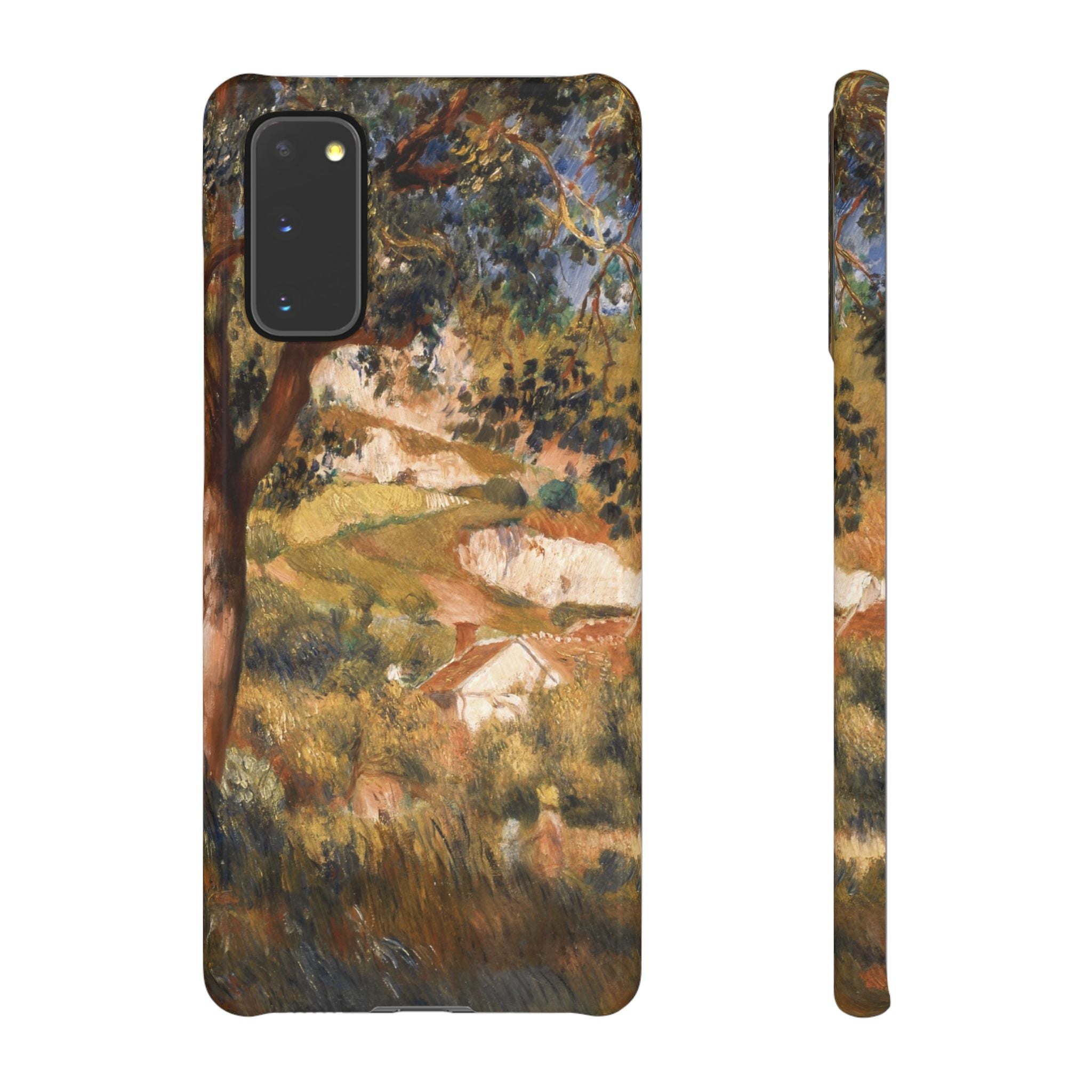 Paysage a La Roche Guyon by Pierre Auguste Renoir - Samsung Slim Case