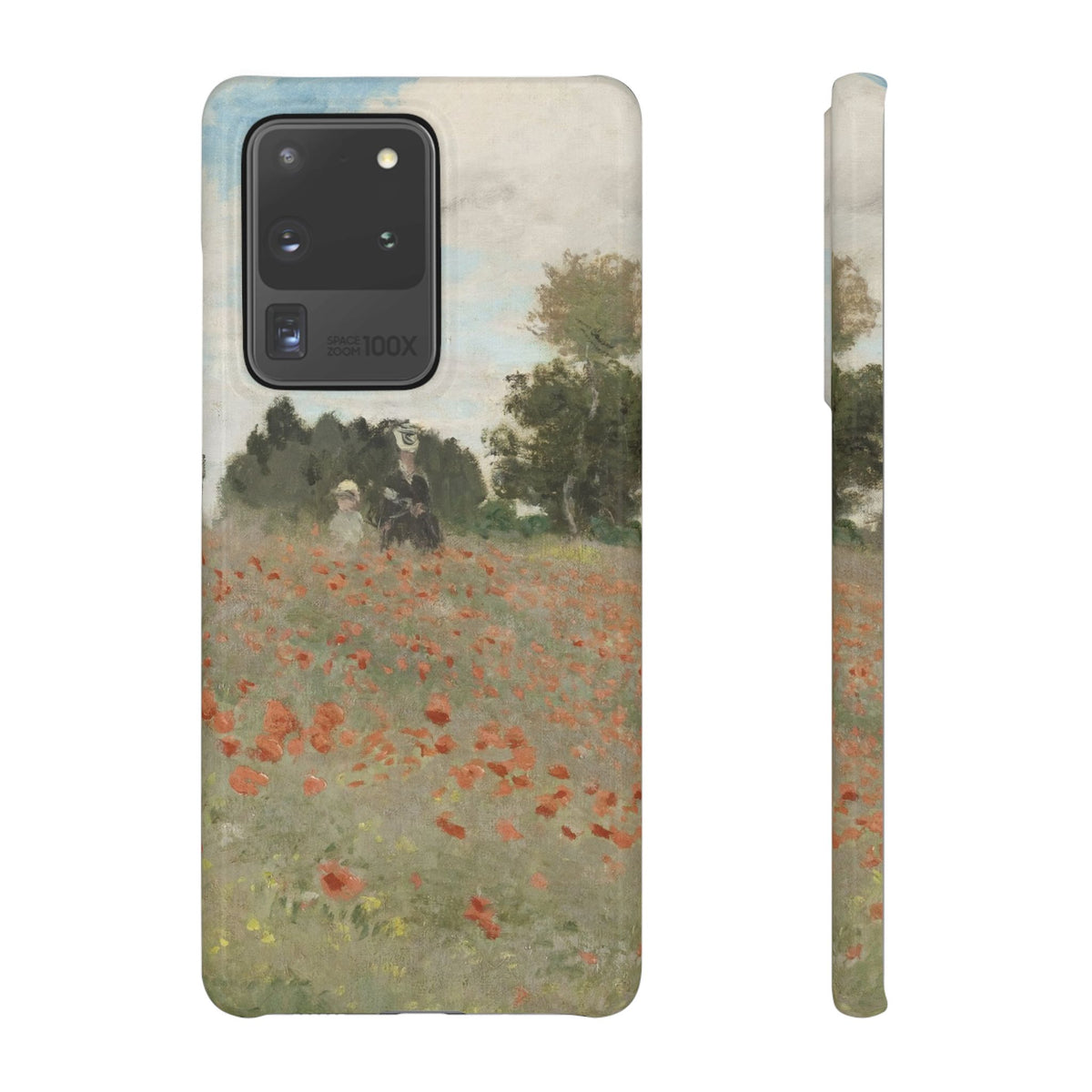 The Poppy Field by Claude Monet - Samsung Slim Case