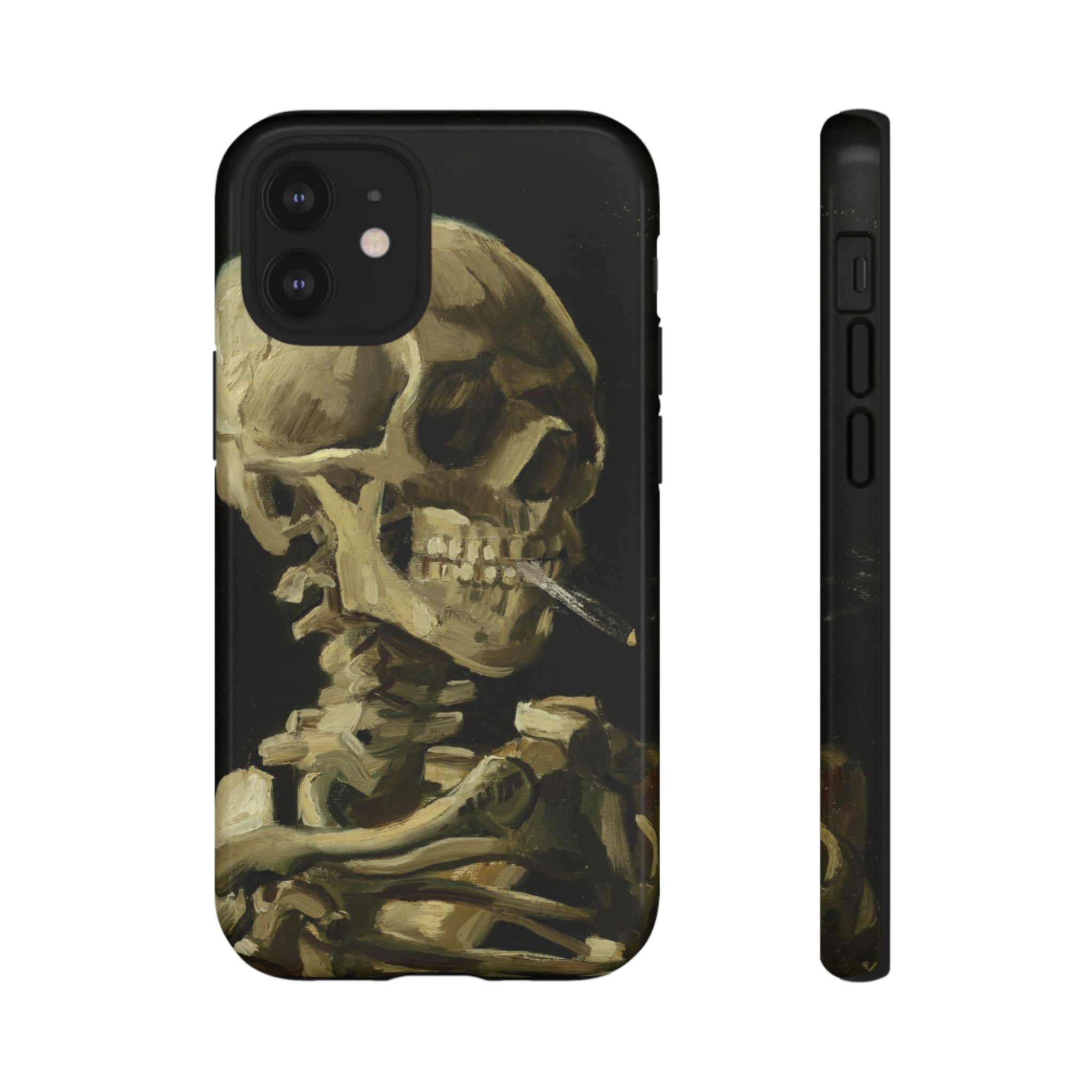 Head of a Skeleton with a Burning Cigarette by Vincent van Gogh - iPhone Tough Case