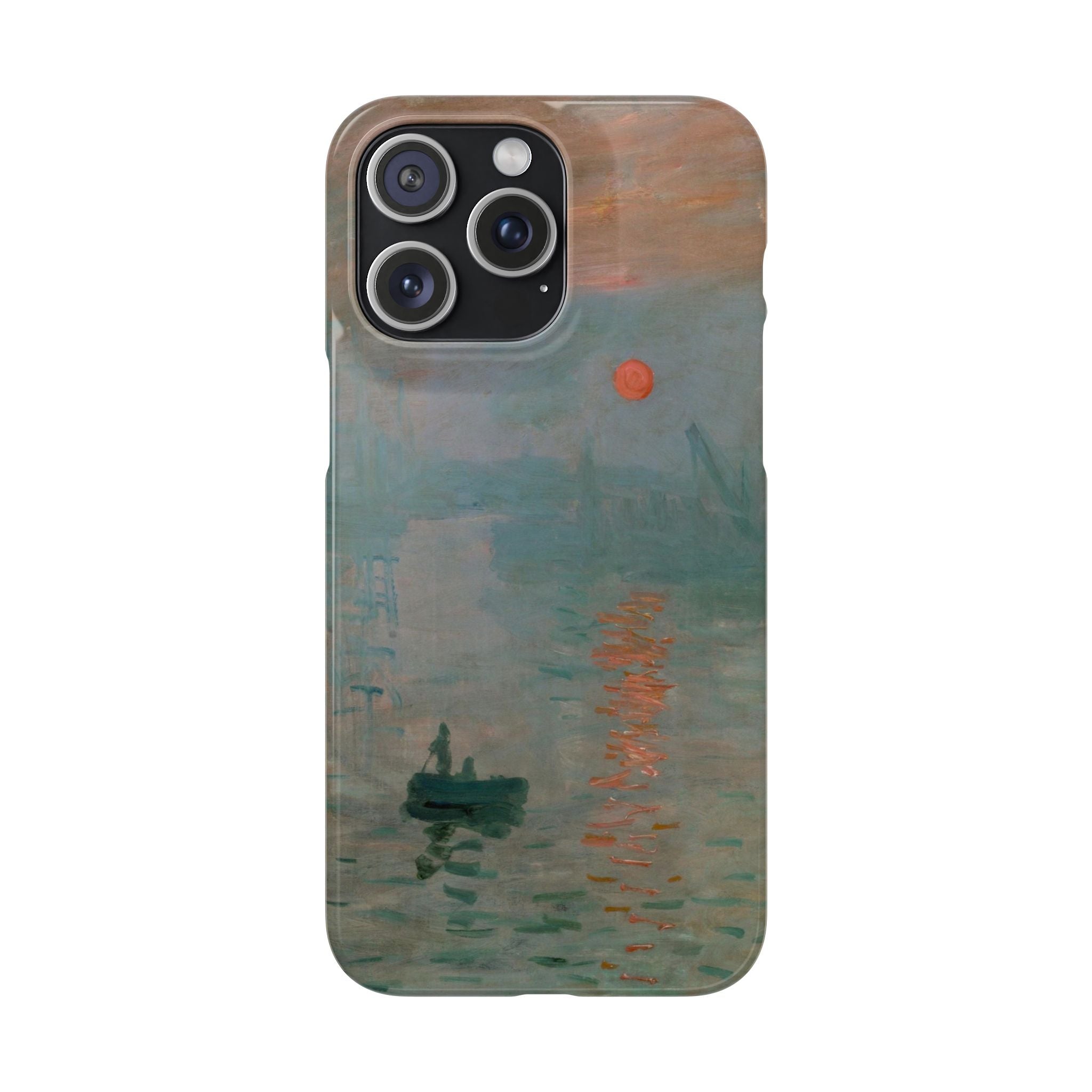 Impression, Sunrise by Claude Monet - iPhone Slim Case