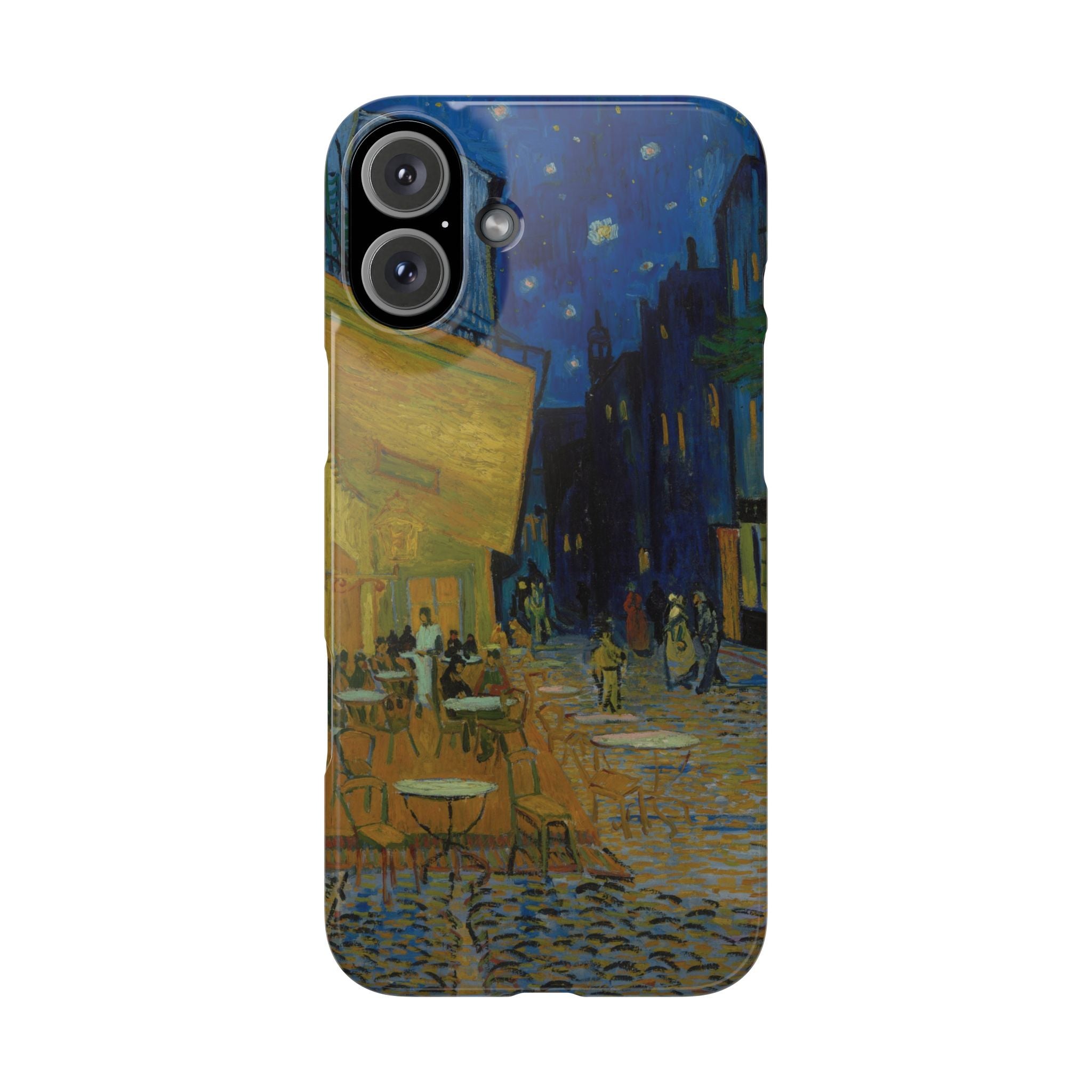 Café Terrace at Night by Vincent van Gogh - iPhone Slim Case