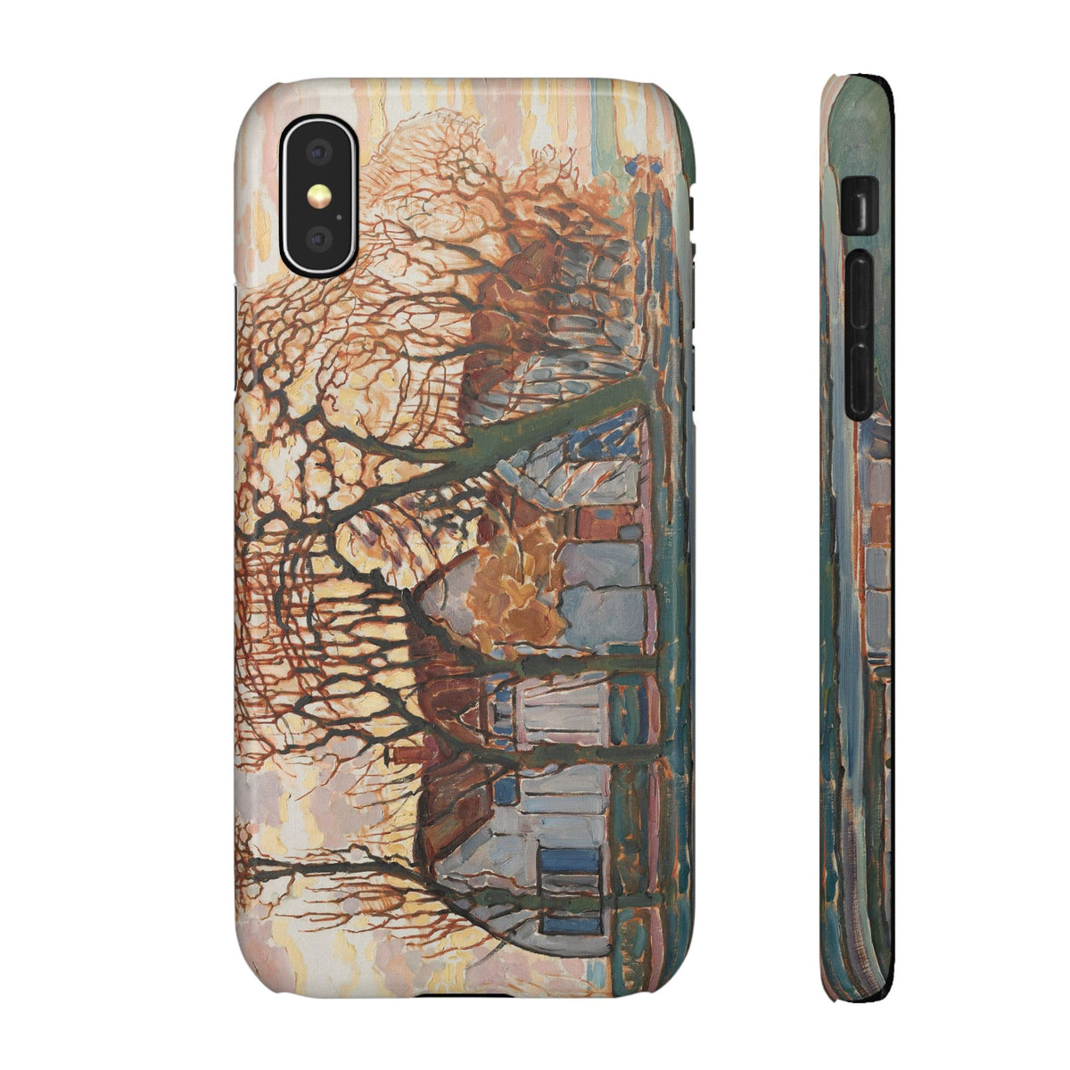 Farm near Duivendrecht by Piet Mondrian - iPhone Slim Case