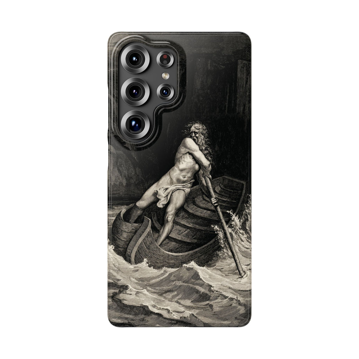 Canto III – Charon by Gustave Doré - Samsung Slim Case