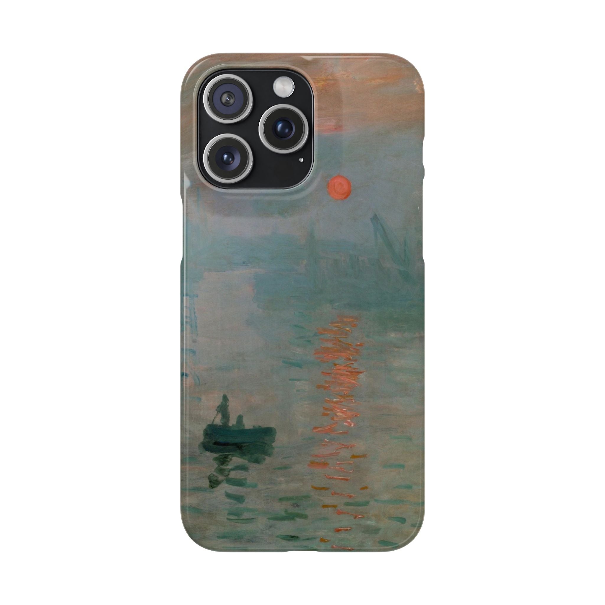 Impression, Sunrise by Claude Monet - iPhone Slim Case