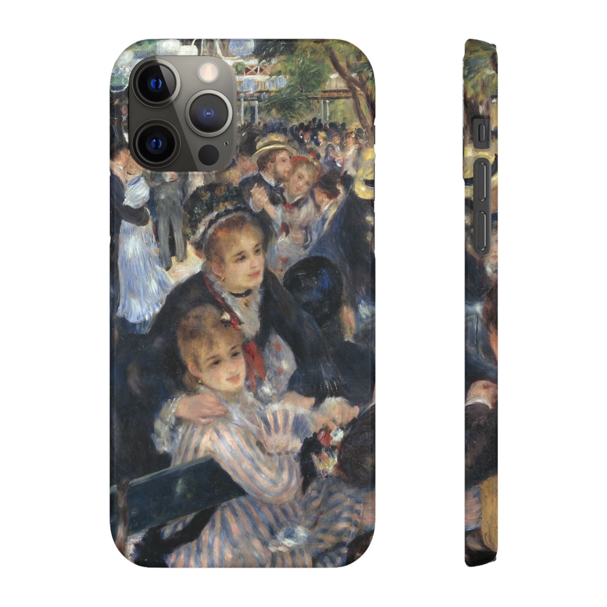 Le Moulin de la Galette by Pierre Auguste Renoir - iPhone Slim Case