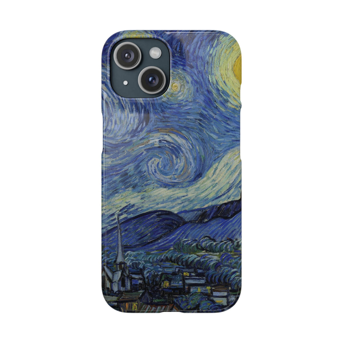Starry Night by Van Gogh - iPhone Slim Case