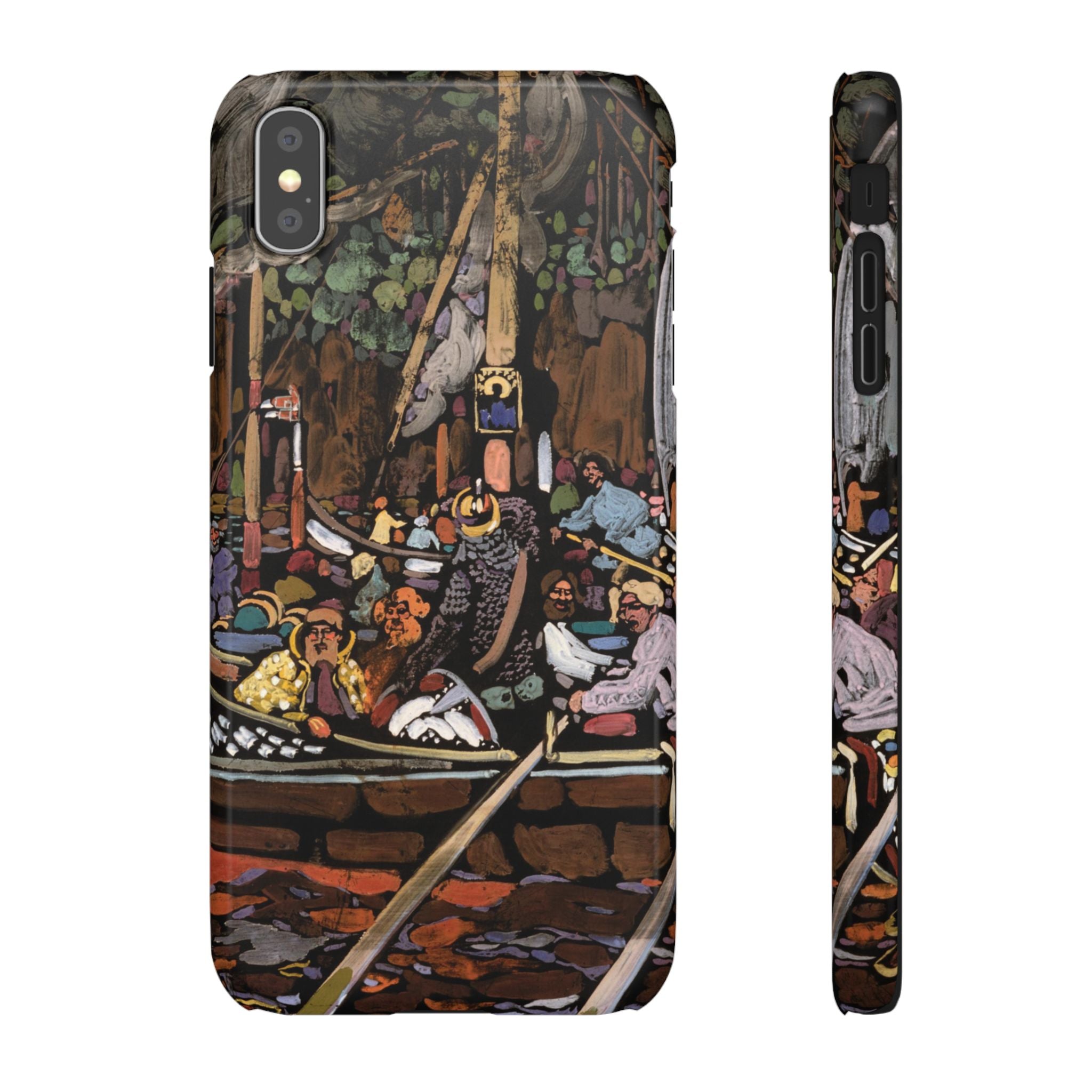 Lied (Chanson) by Vasily Kandinsky - iPhone Slim Case