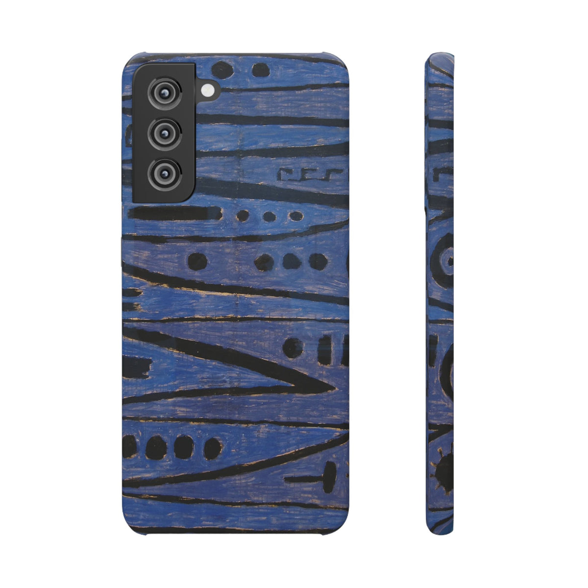 Heroic strokes of the bow by Paul Klee - Samsung Slim Case