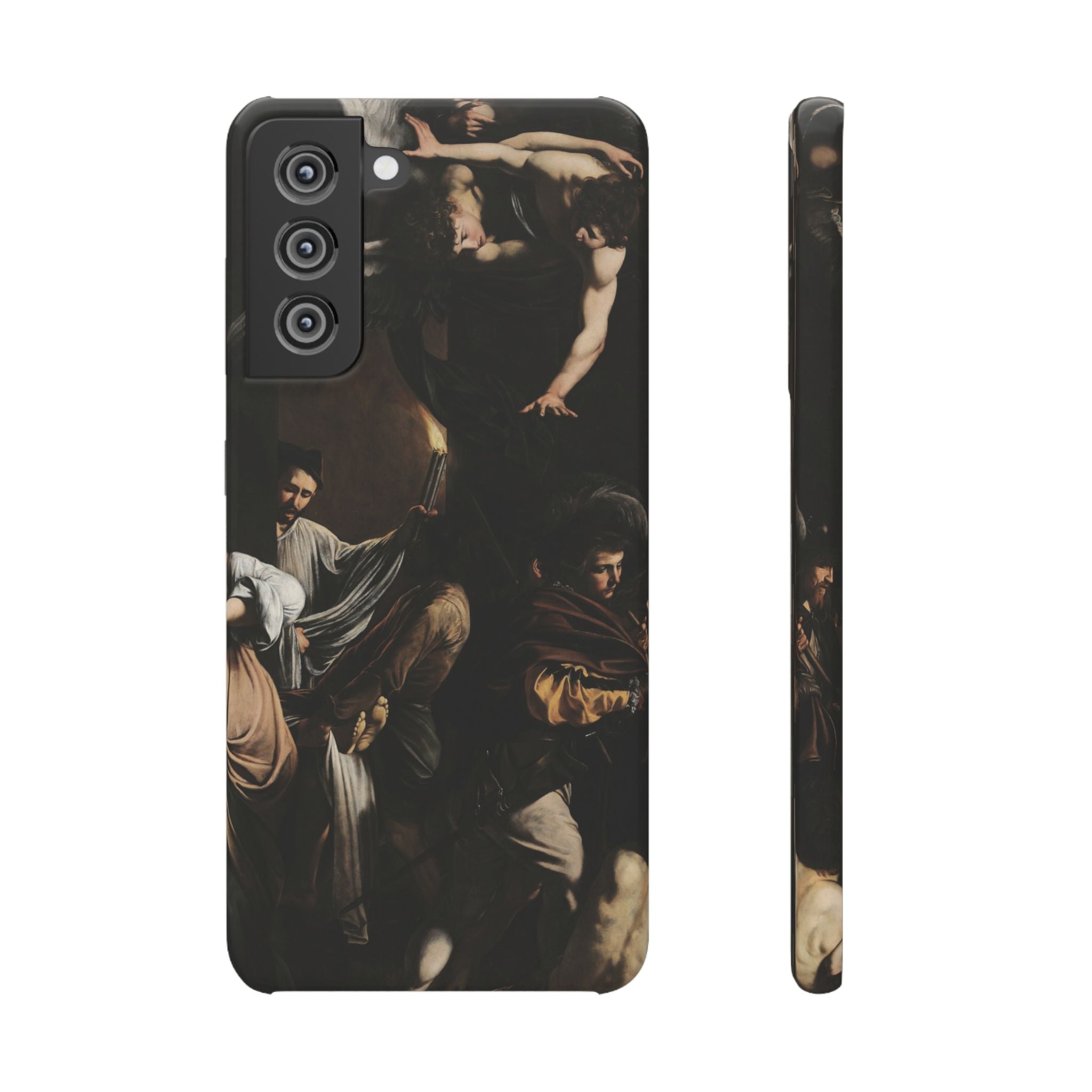 The Seven Works of Mercy by Caravaggio - Samsung Slim Case