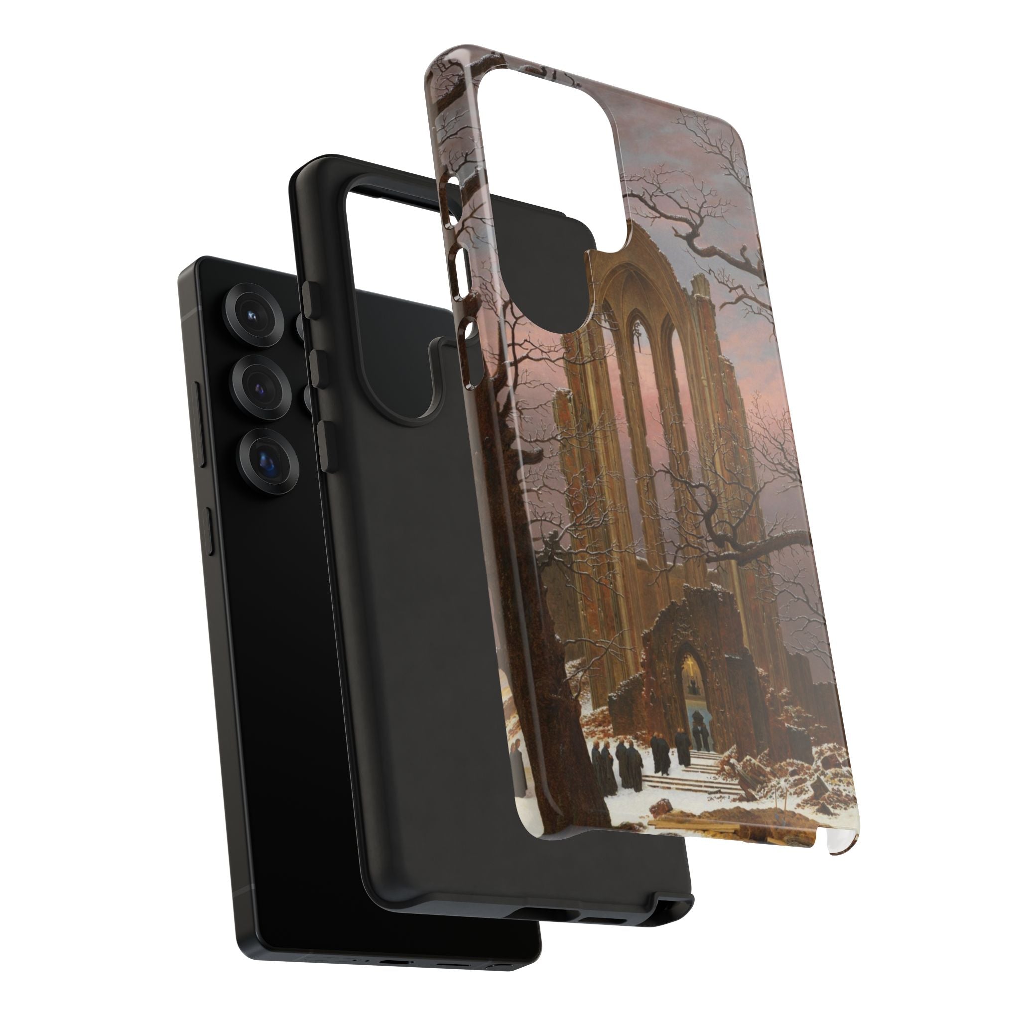Monastery Graveyard in the Snow by Caspar David Friedrich - Samsung Tough Case