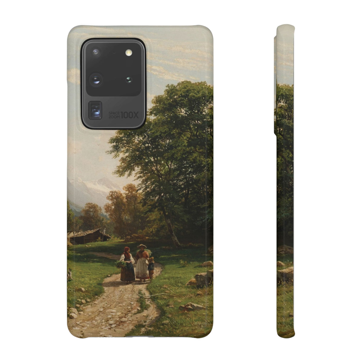 Swiss Landscape by Ivan Ivanovich Shishkin - Samsung Slim Case