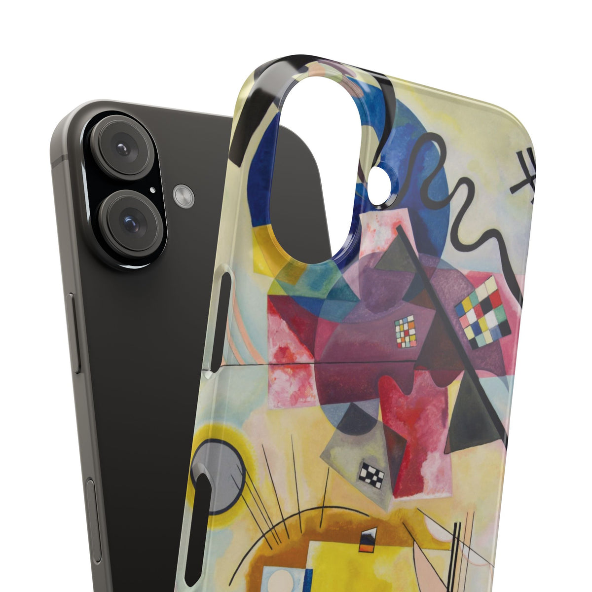Yellow-Red-Blue by Vasily Kandinsky - iPhone Slim Case