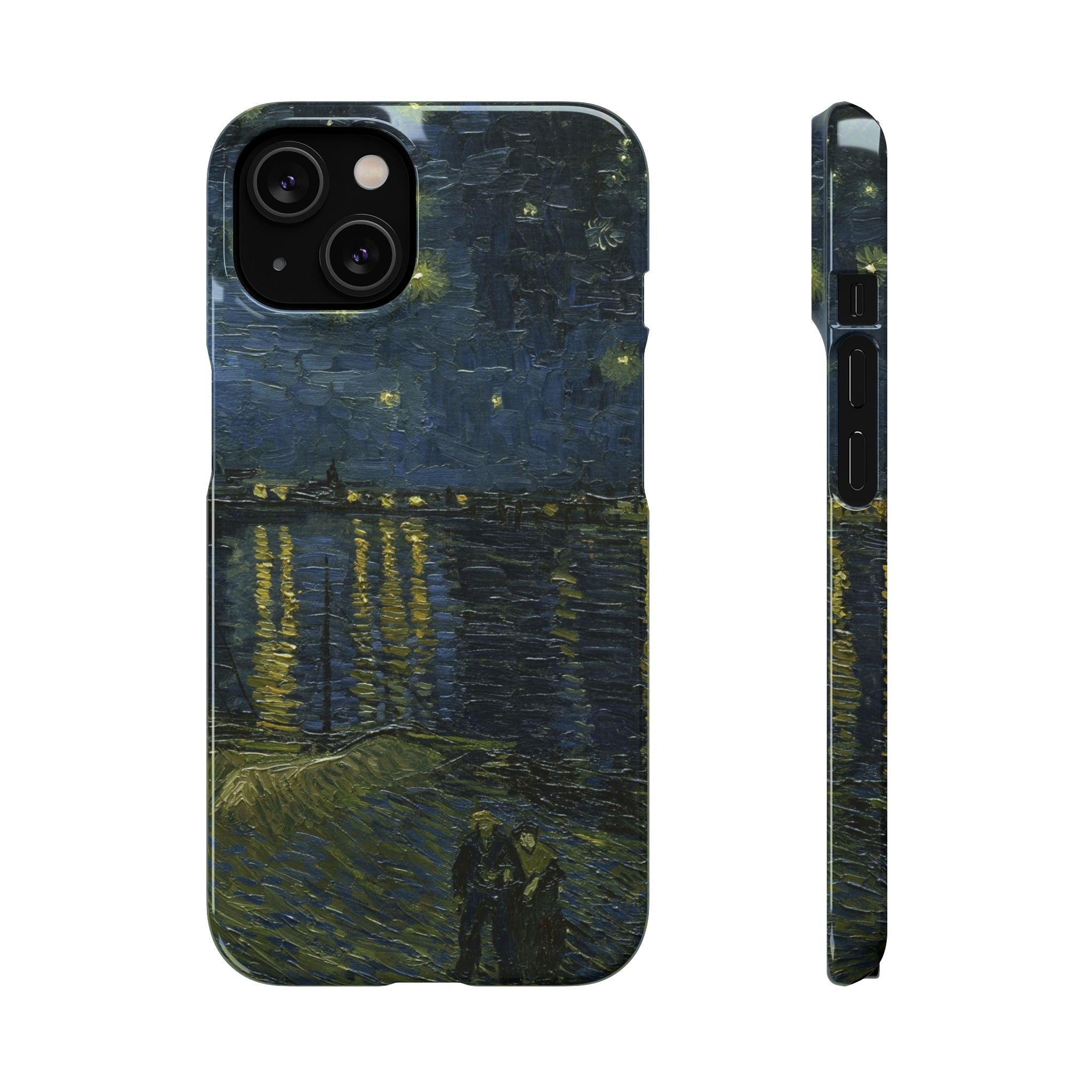 Starry Night Over the Rhône by Van Gogh - iPhone Slim Case
