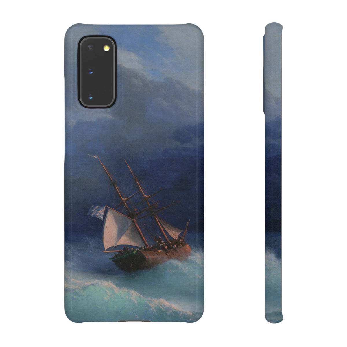 Along the Coast by Ivan Aivazovsky - Samsung Slim Case