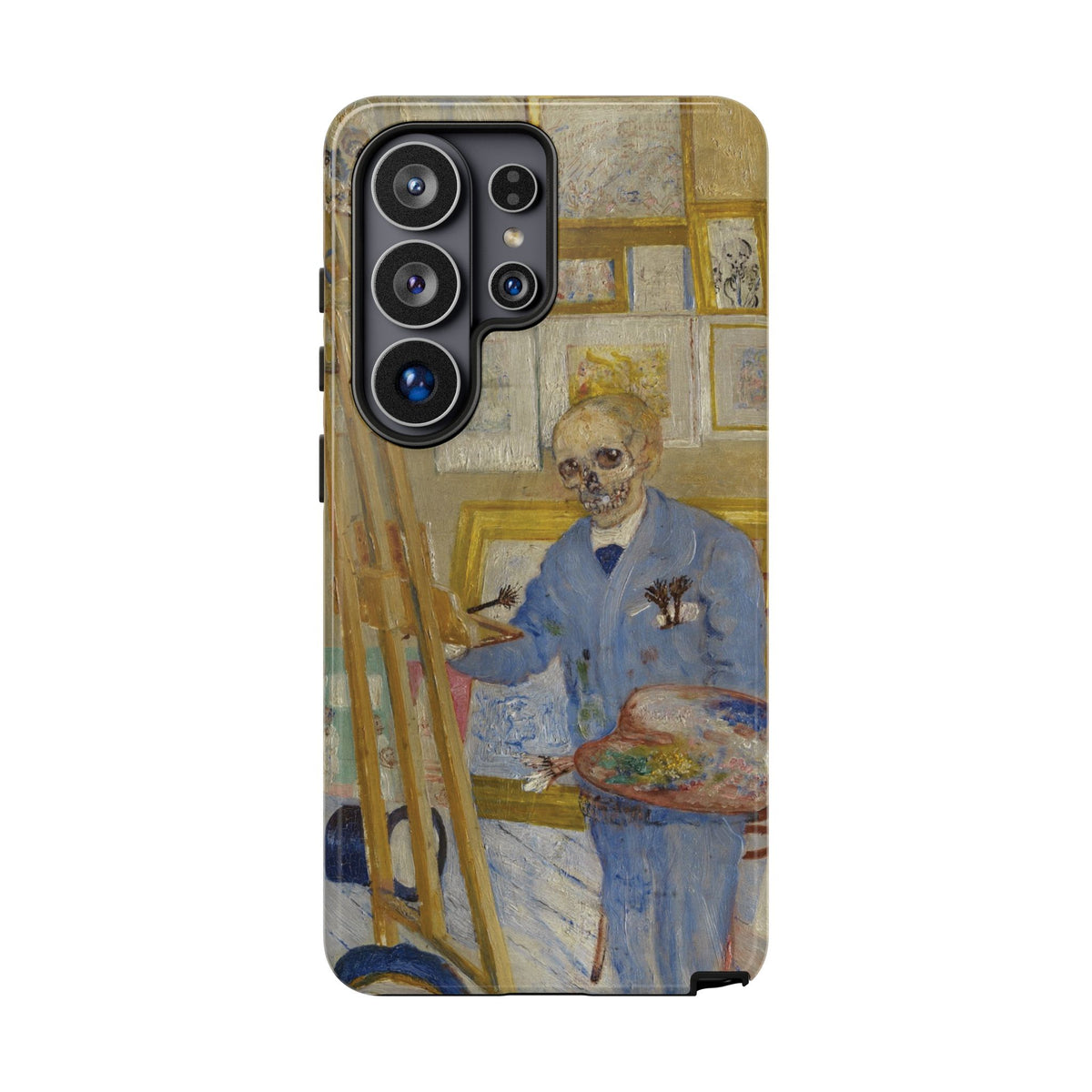 Skeleton Painter in his Studio by James Ensor - Samsung Tough Case