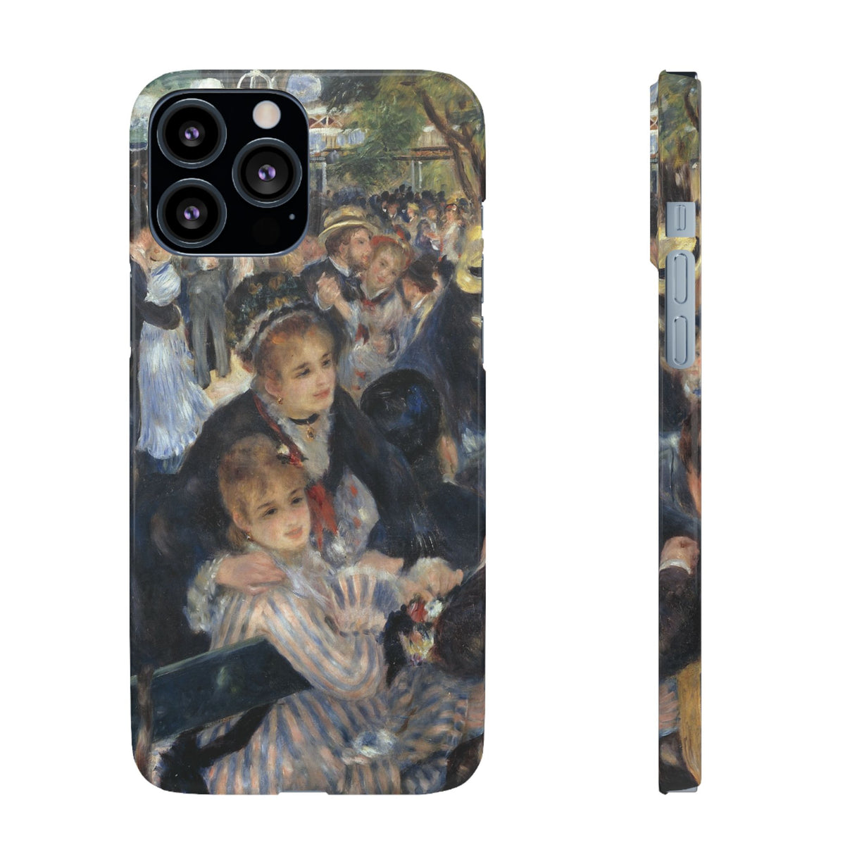 Le Moulin de la Galette by Pierre Auguste Renoir - iPhone Slim Case