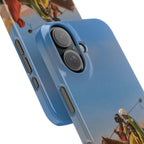 Riders Crossing The Desert by Jean-Leon Gerome - iPhone Slim Case