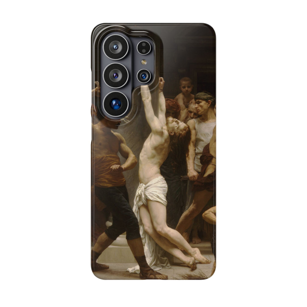 The Flagellation of Our Lord Jesus Christ by William-Adolphe Bouguereau - Samsung Slim Case
