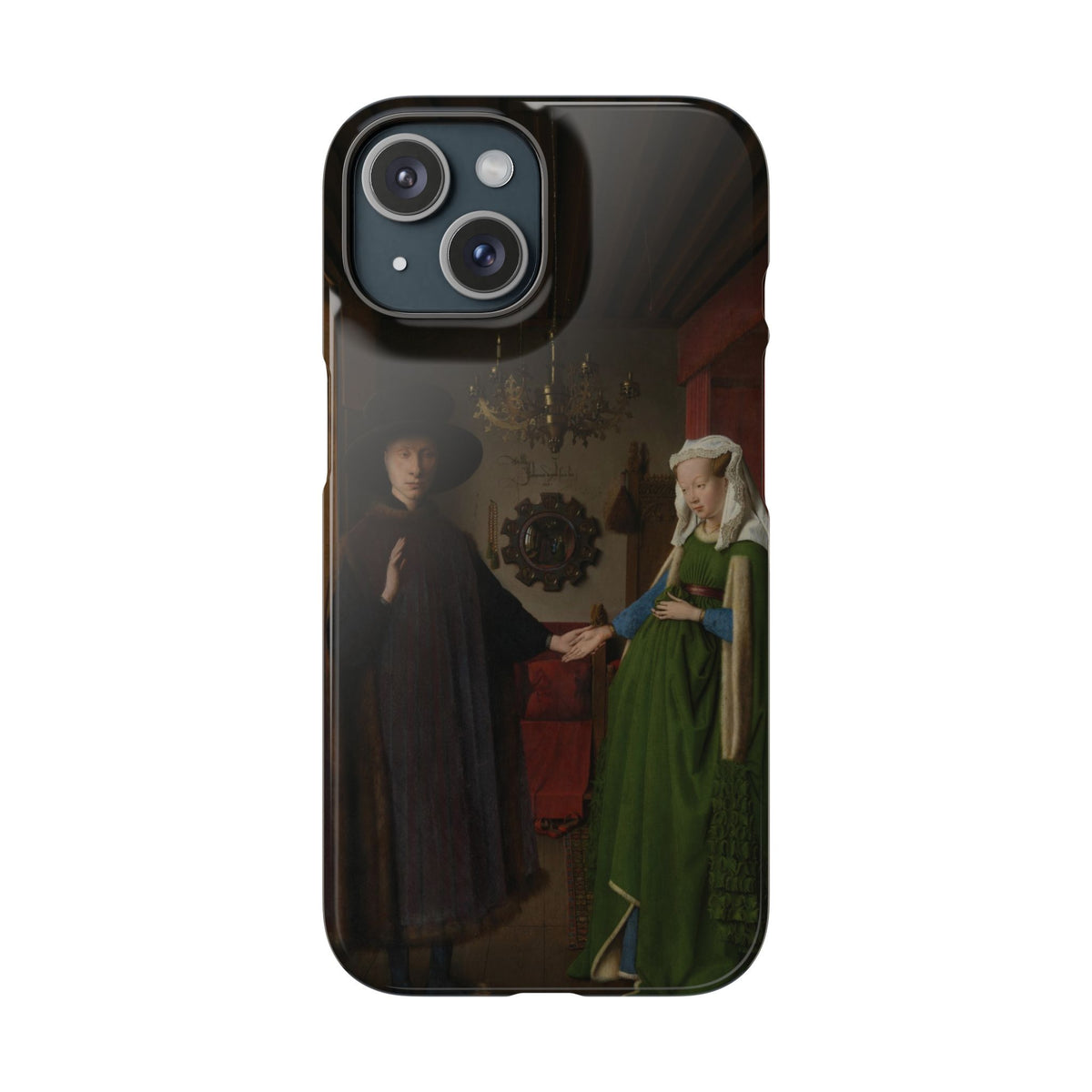 The Arnolfini Portrait by Jan van Eyck - iPhone Slim Case