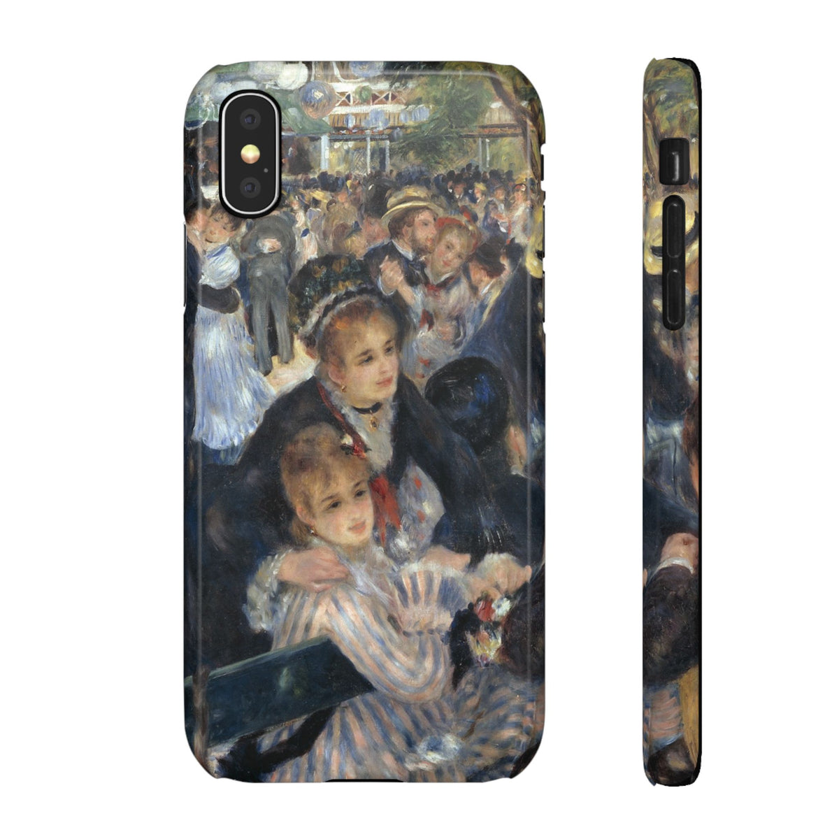 Le Moulin de la Galette by Pierre Auguste Renoir - iPhone Slim Case