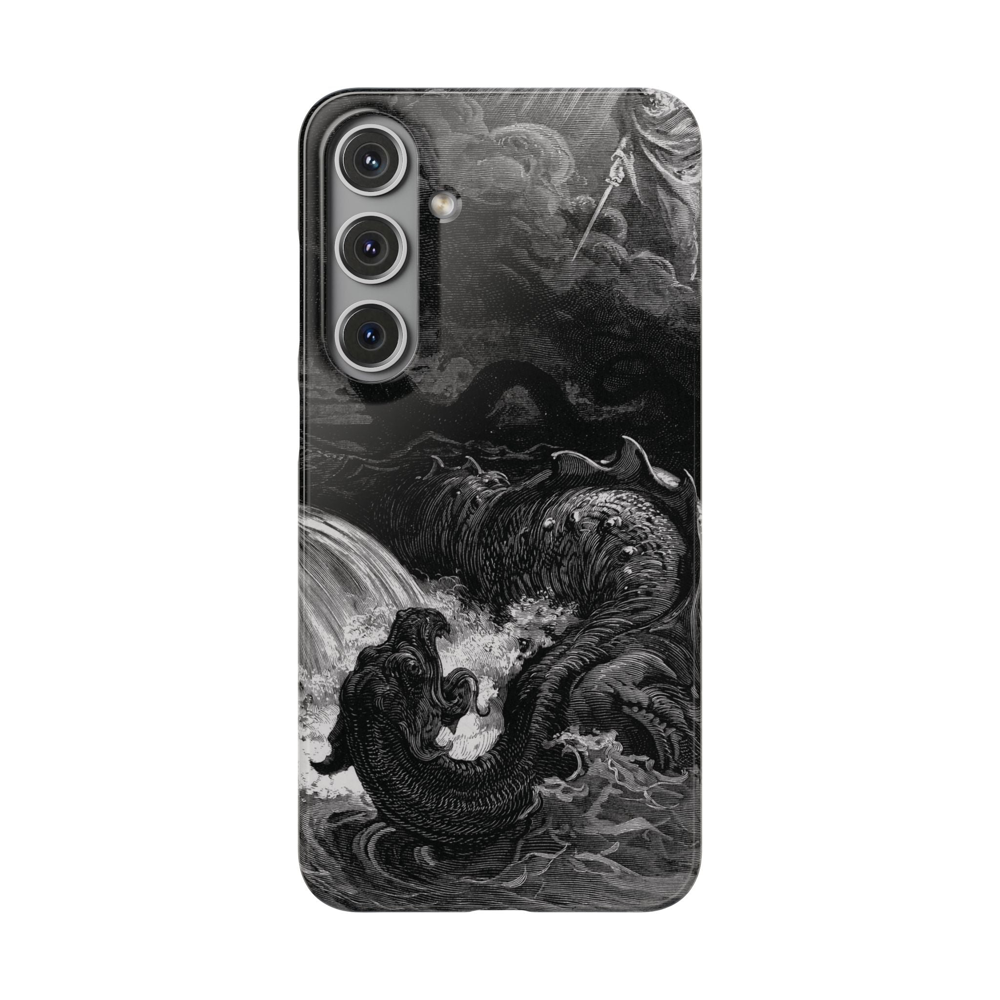The Destruction of Leviathan by Gustave Doré - Samsung Slim Case