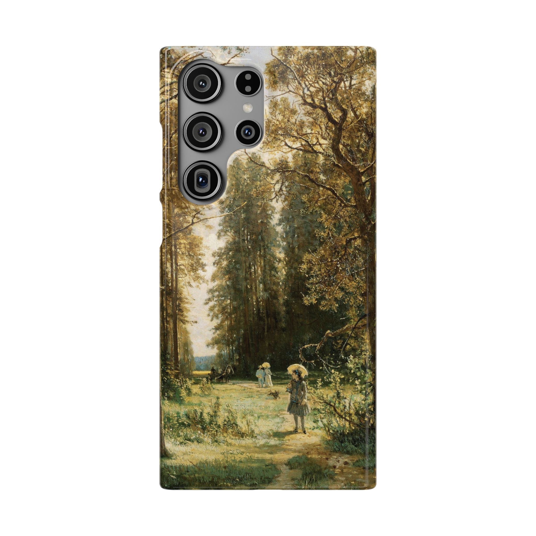 The Path in the Forest by Ivan Ivanovich Shishkin - Samsung Slim Case