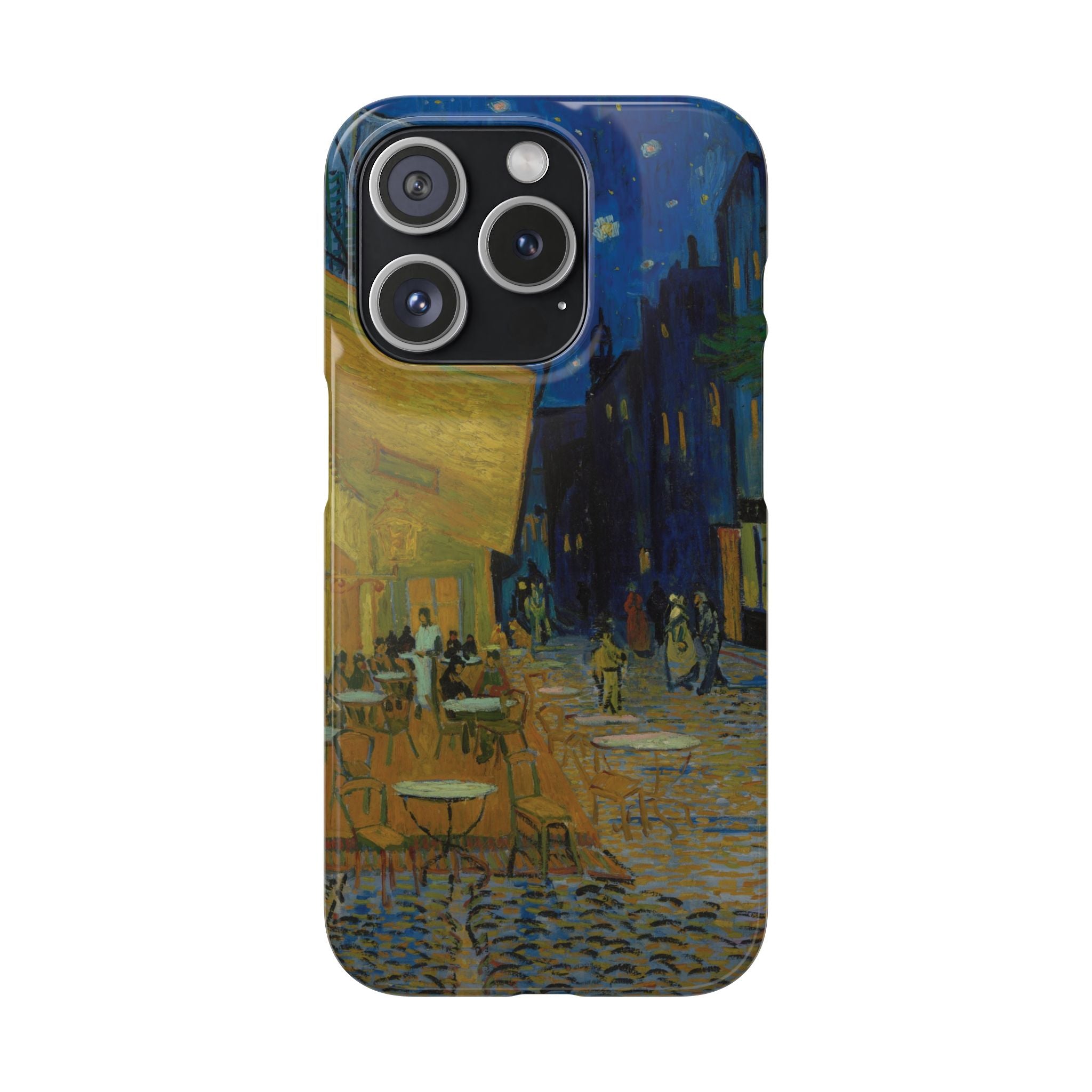 Café Terrace at Night by Vincent van Gogh - iPhone Slim Case