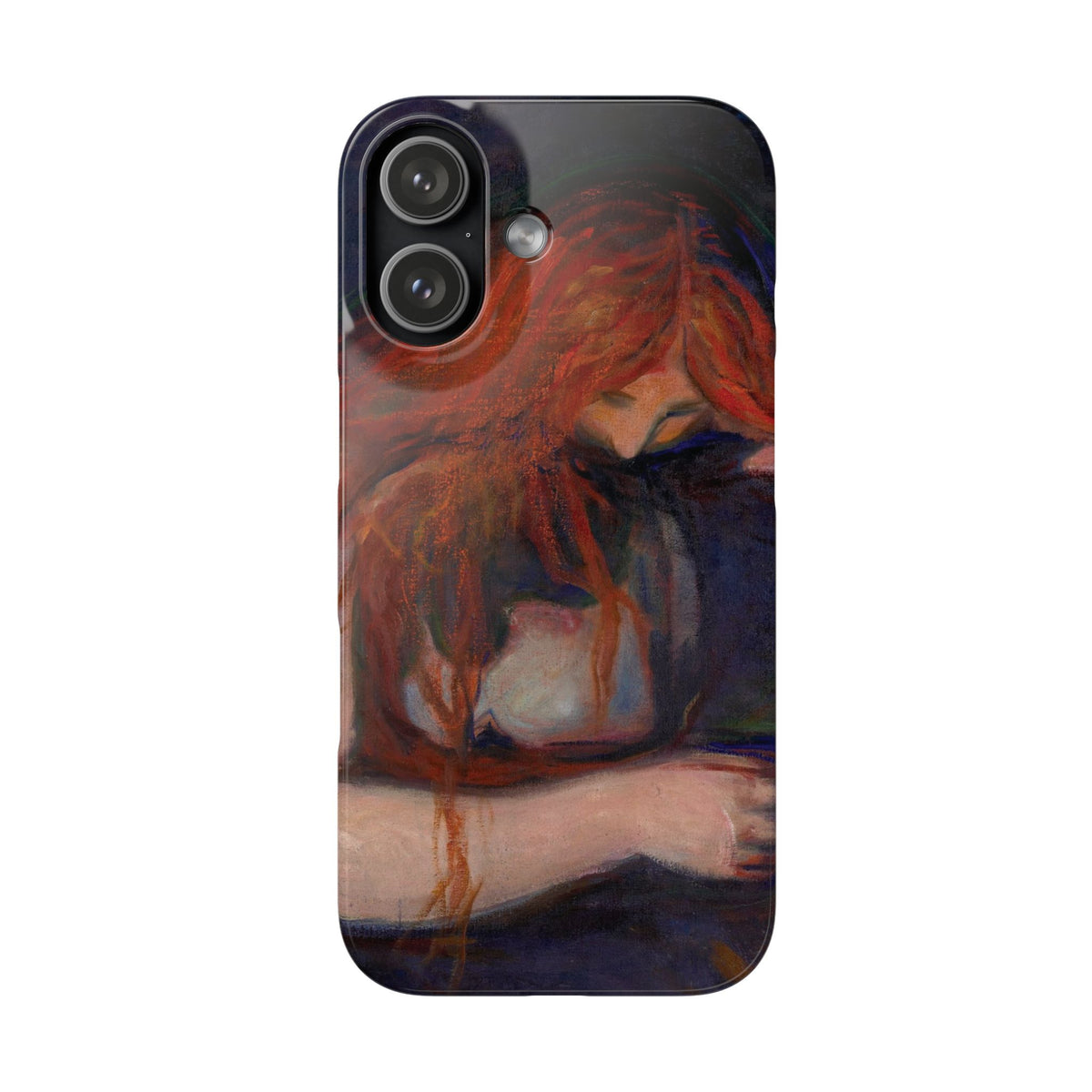 Vampire by Edvard Munch - iPhone Slim Case