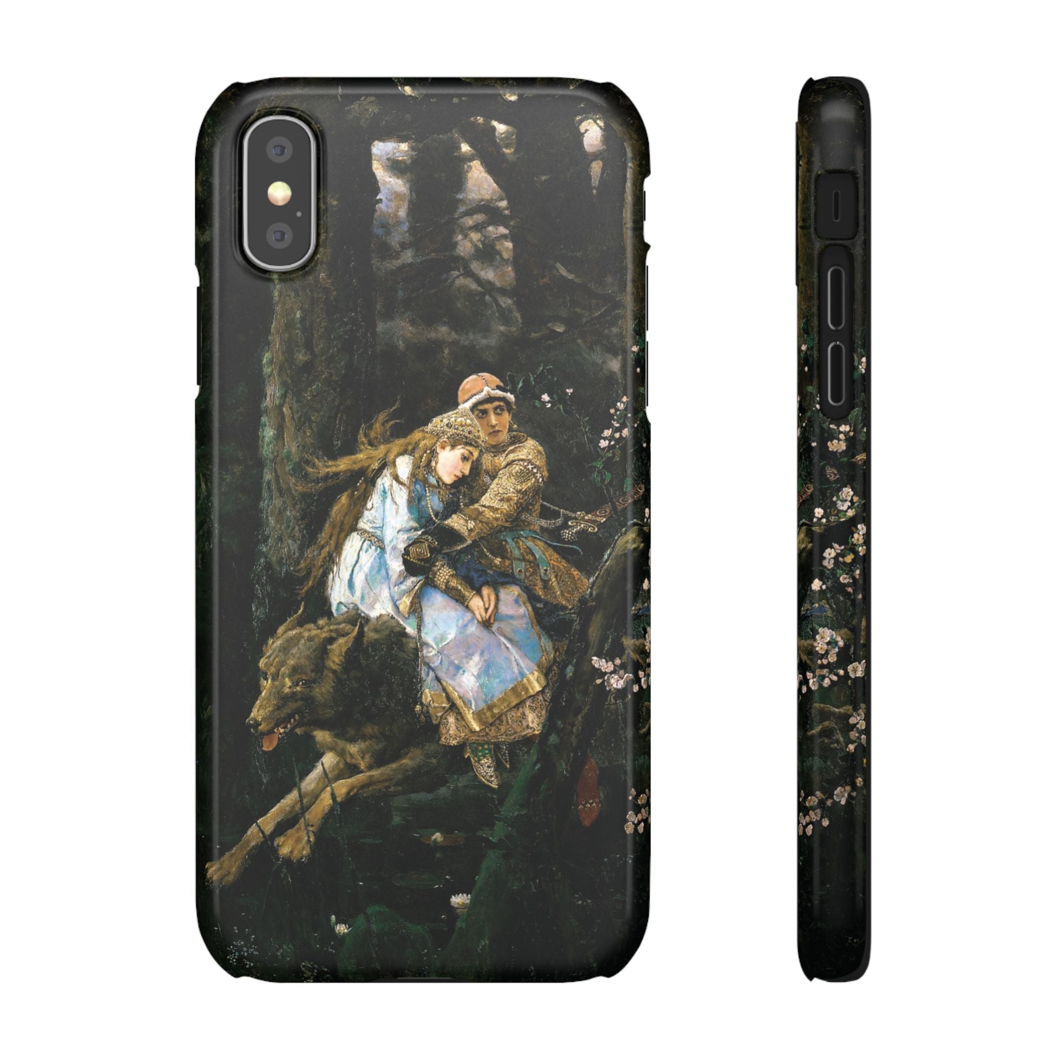 Ivan Tsarevich Riding the Grey Wolf by Viktor Vasnetsov - iPhone Slim Case