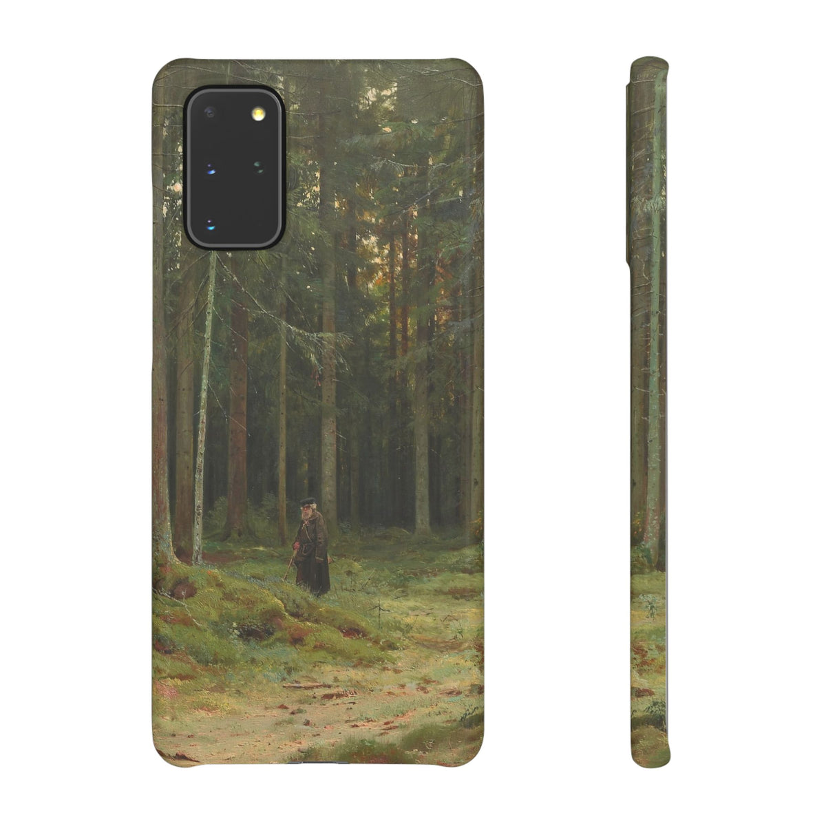 In the Forest of Countess Mordvinova Petergof by Ivan Ivanovich Shishkin - Samsung Slim Case