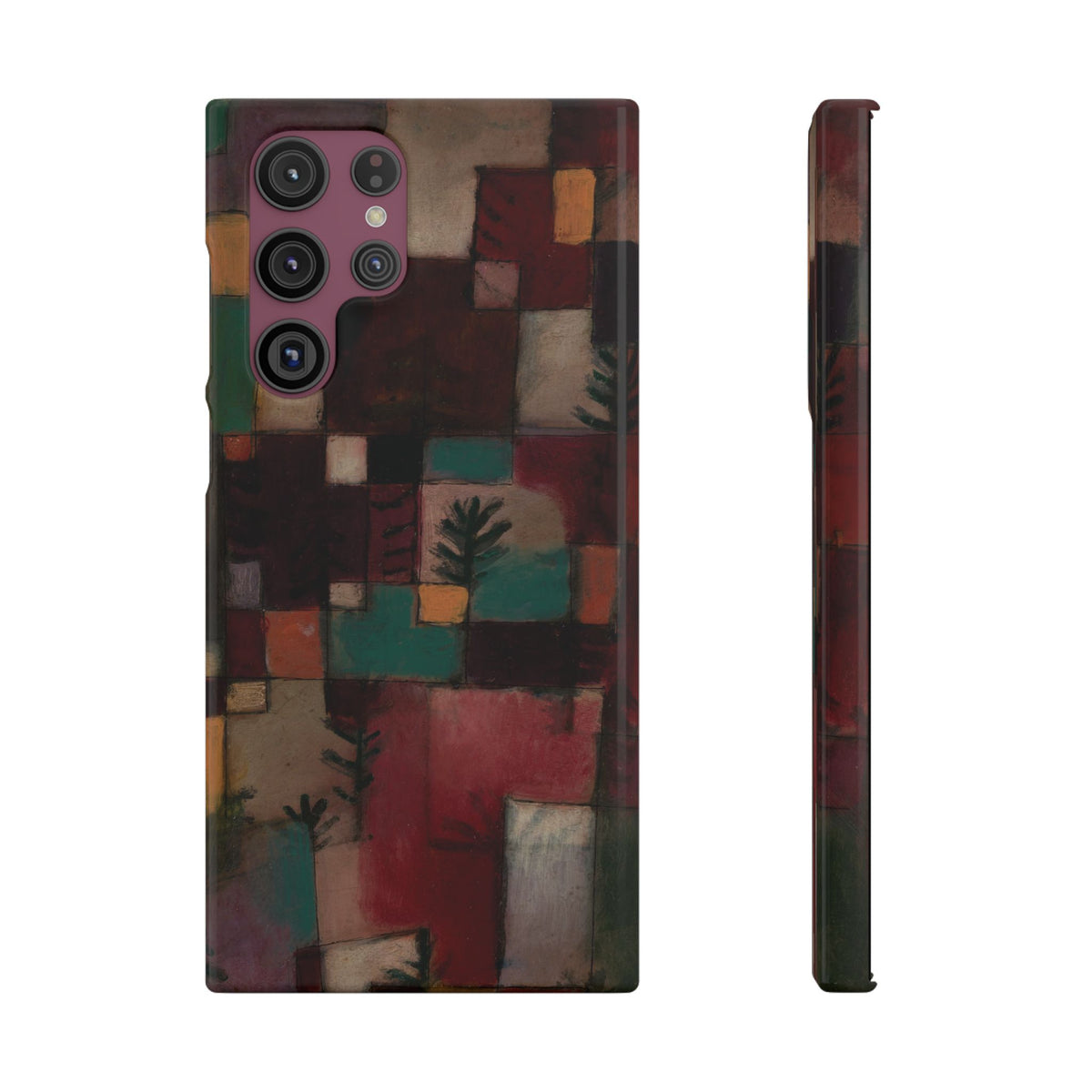 Redgreen and Violet-Yellow Rhythms by Paul Klee - Samsung Slim Case