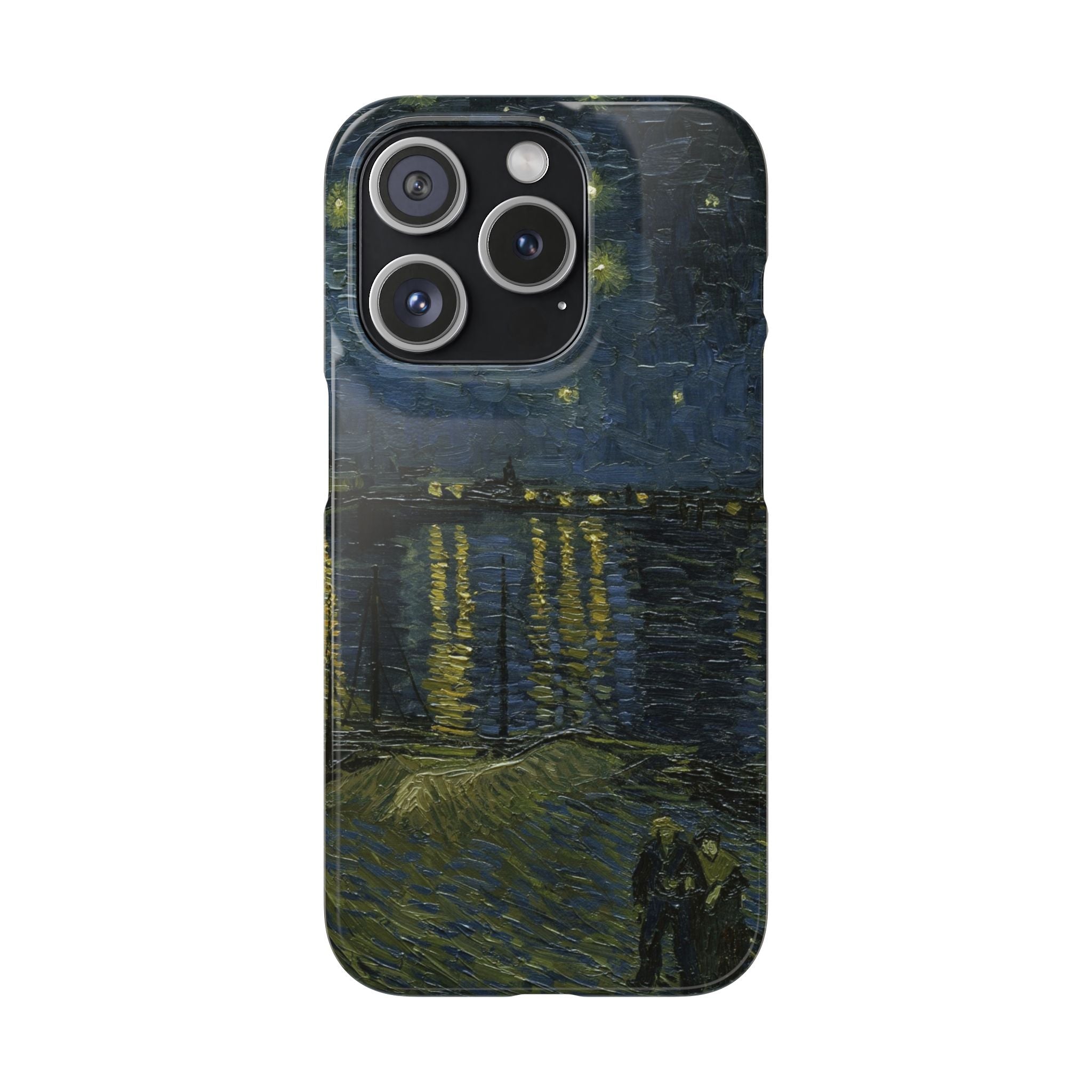 Starry Night Over the Rhône by Van Gogh - iPhone Slim Case