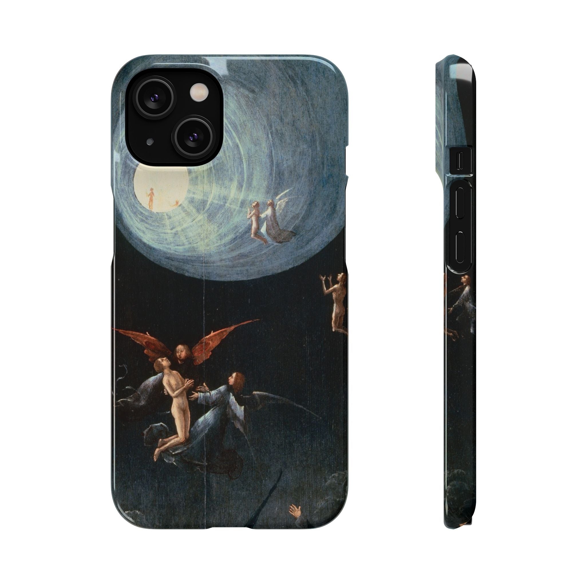 Visions of the Hereafter Ascent of the Blessed by Hieronymus Bosch - iPhone Slim Case