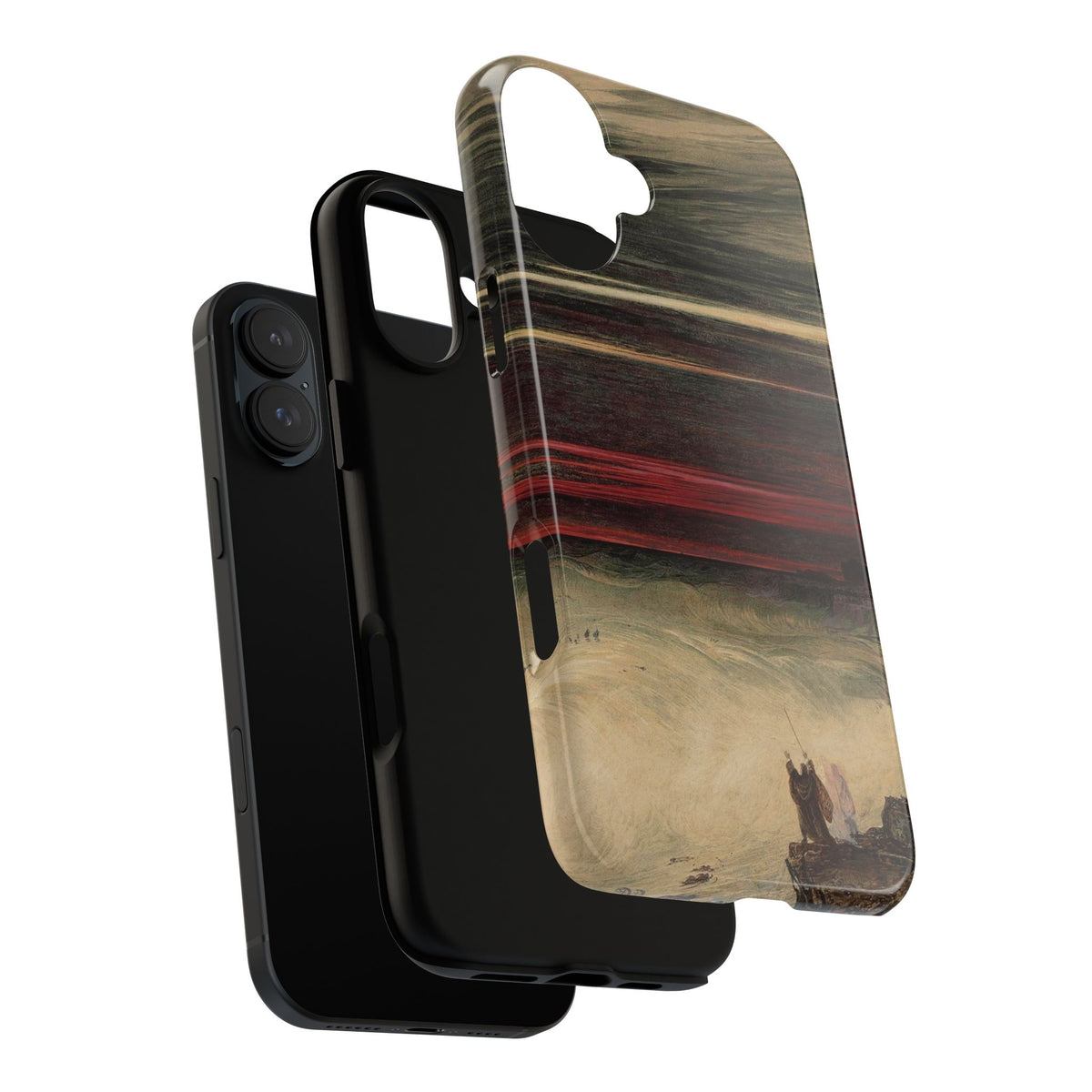 Die Vernichtung von Pharaos Heer von John Martin - iPhone Tough Case