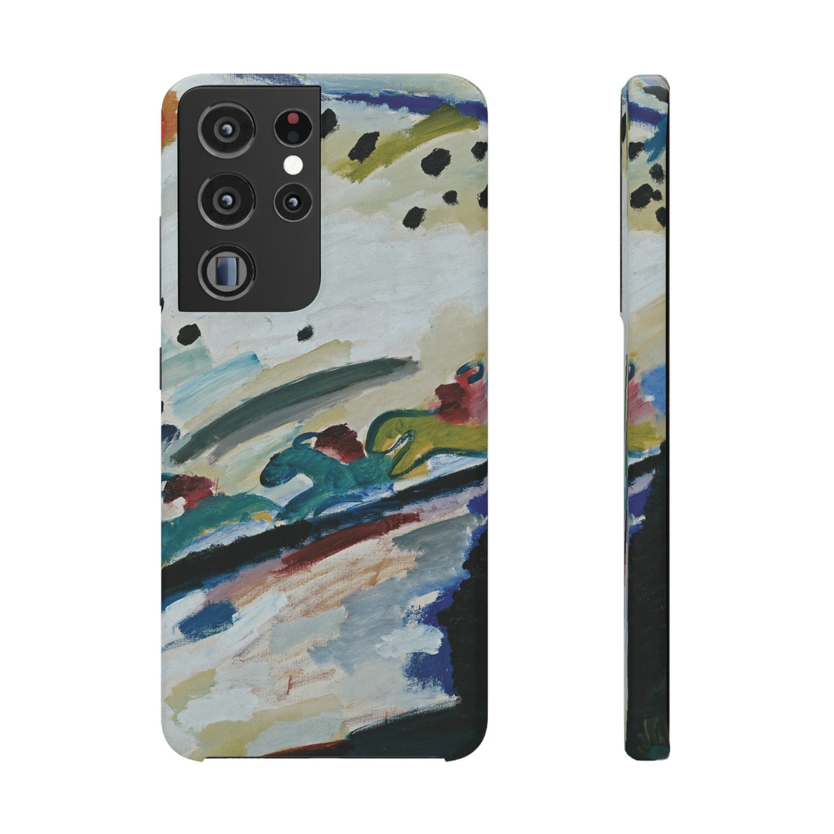 Romantic Landscape by Vasily Kandinsky - Samsung Slim Case