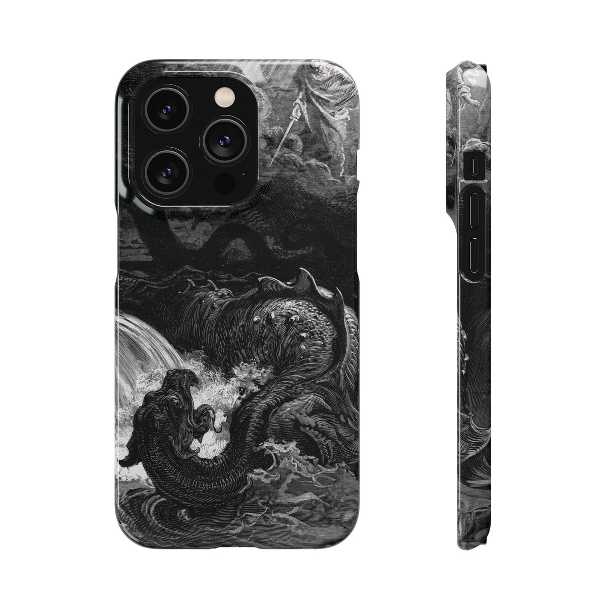 The Destruction of Leviathan by Gustave Doré - iPhone Slim Case