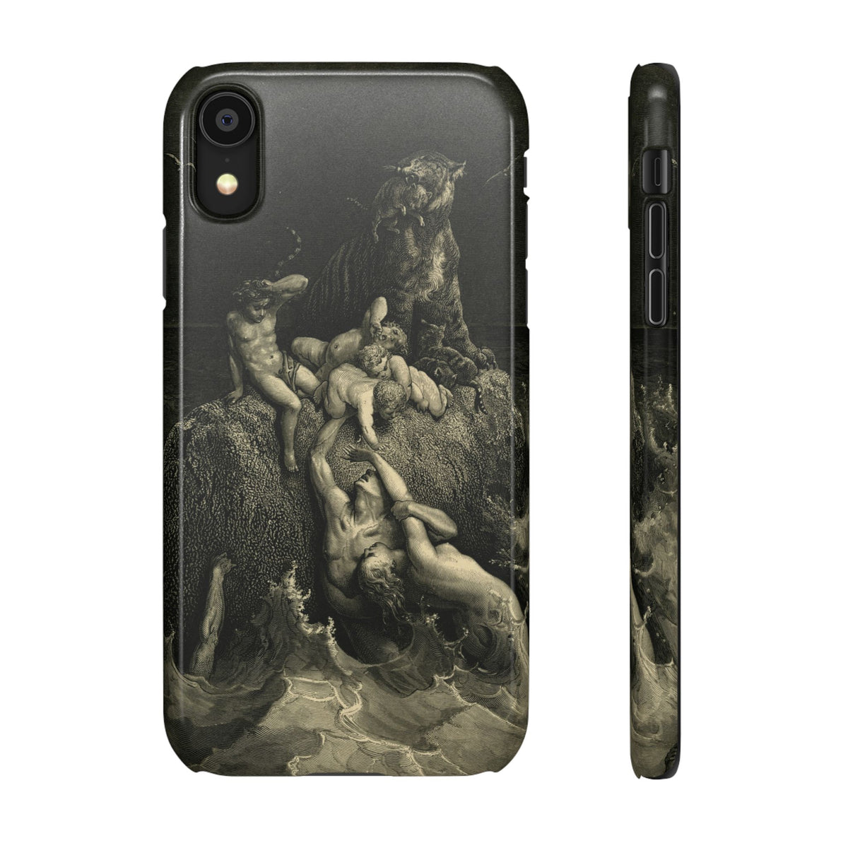 The Deluge by Gustave Doré - iPhone Slim Case