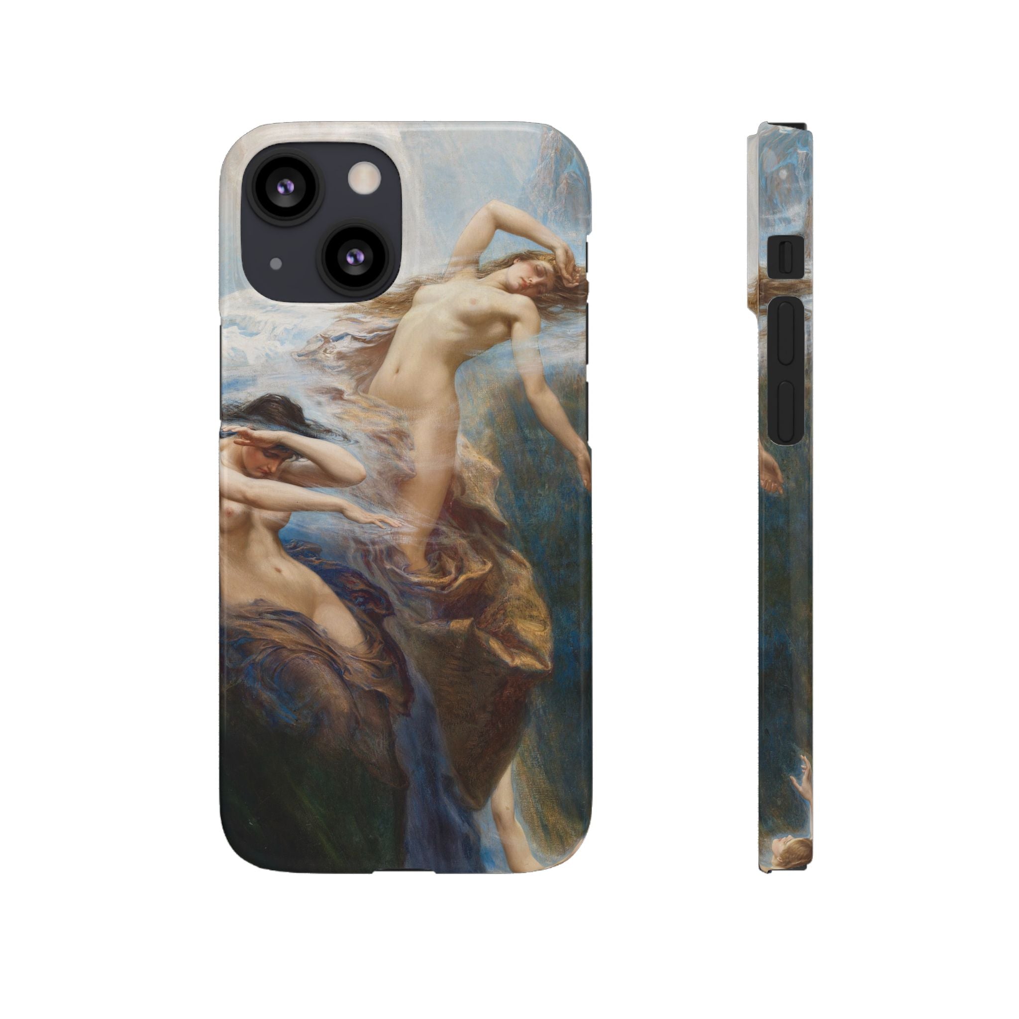 The Mountain Mists by Herbert James Draper - iPhone Slim Case