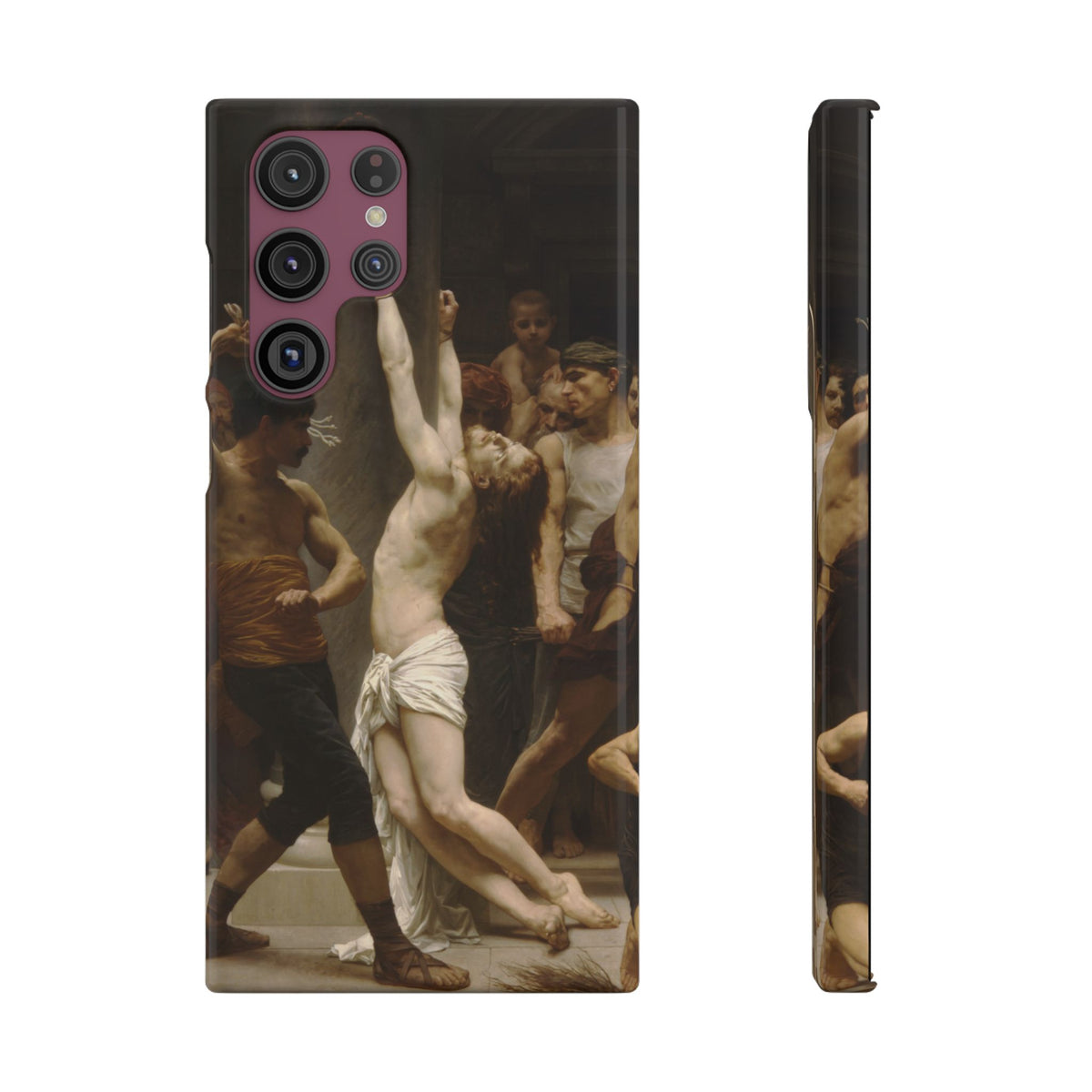The Flagellation of Our Lord Jesus Christ by William-Adolphe Bouguereau - Samsung Slim Case