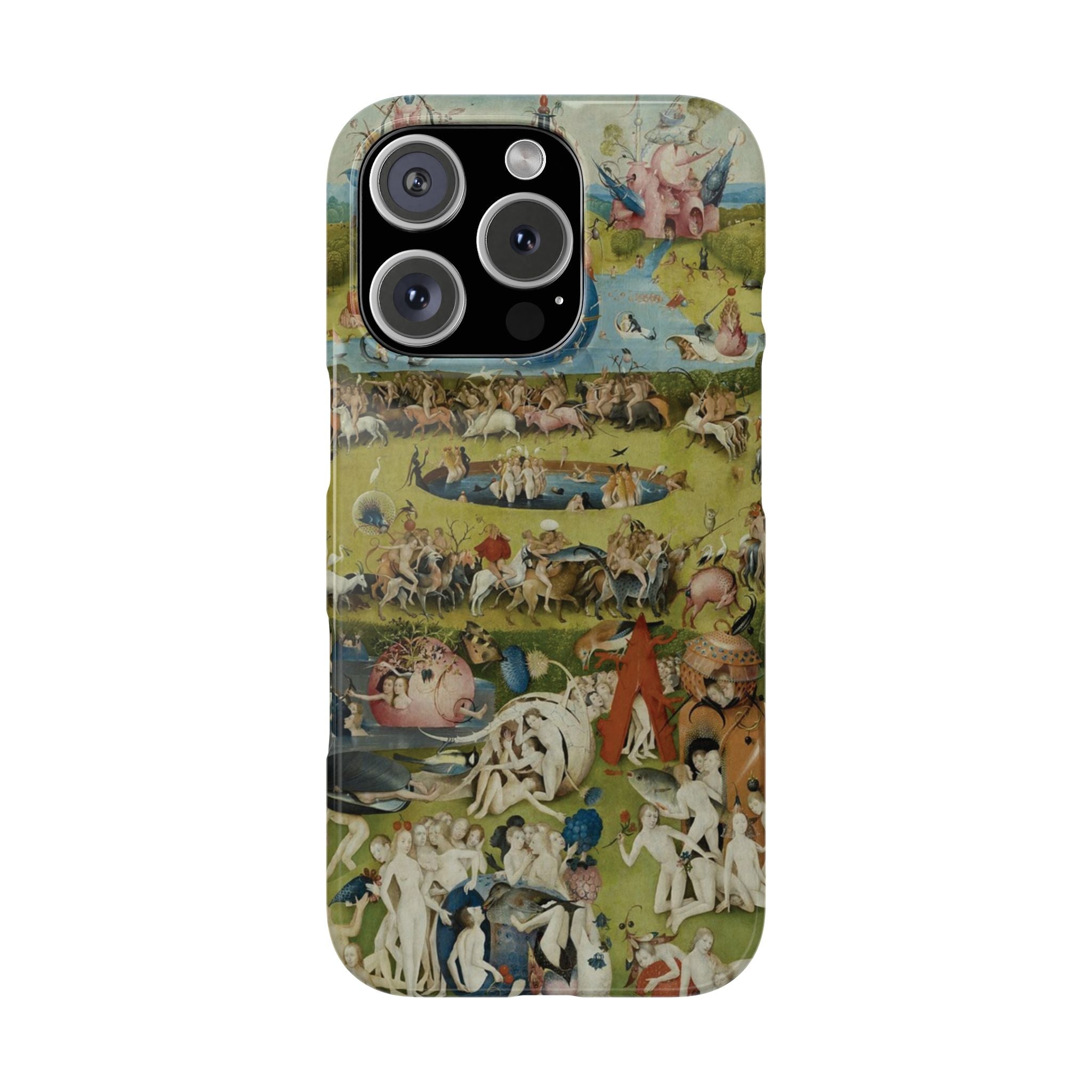 The Garden of Earthly Delights by Hieronymus Bosch - iPhone Slim Case