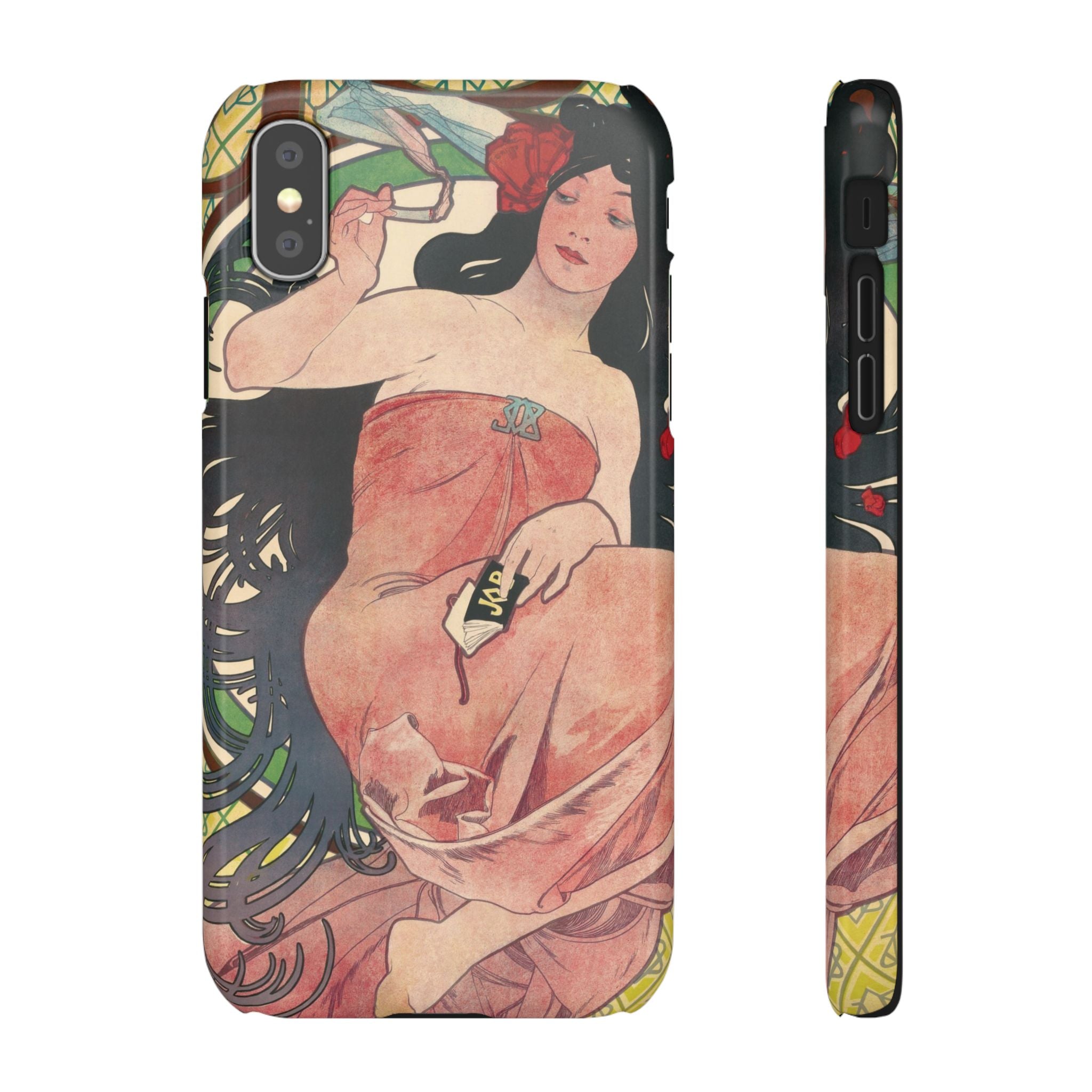 JOB by Alphonse Mucha - iPhone Slim Case