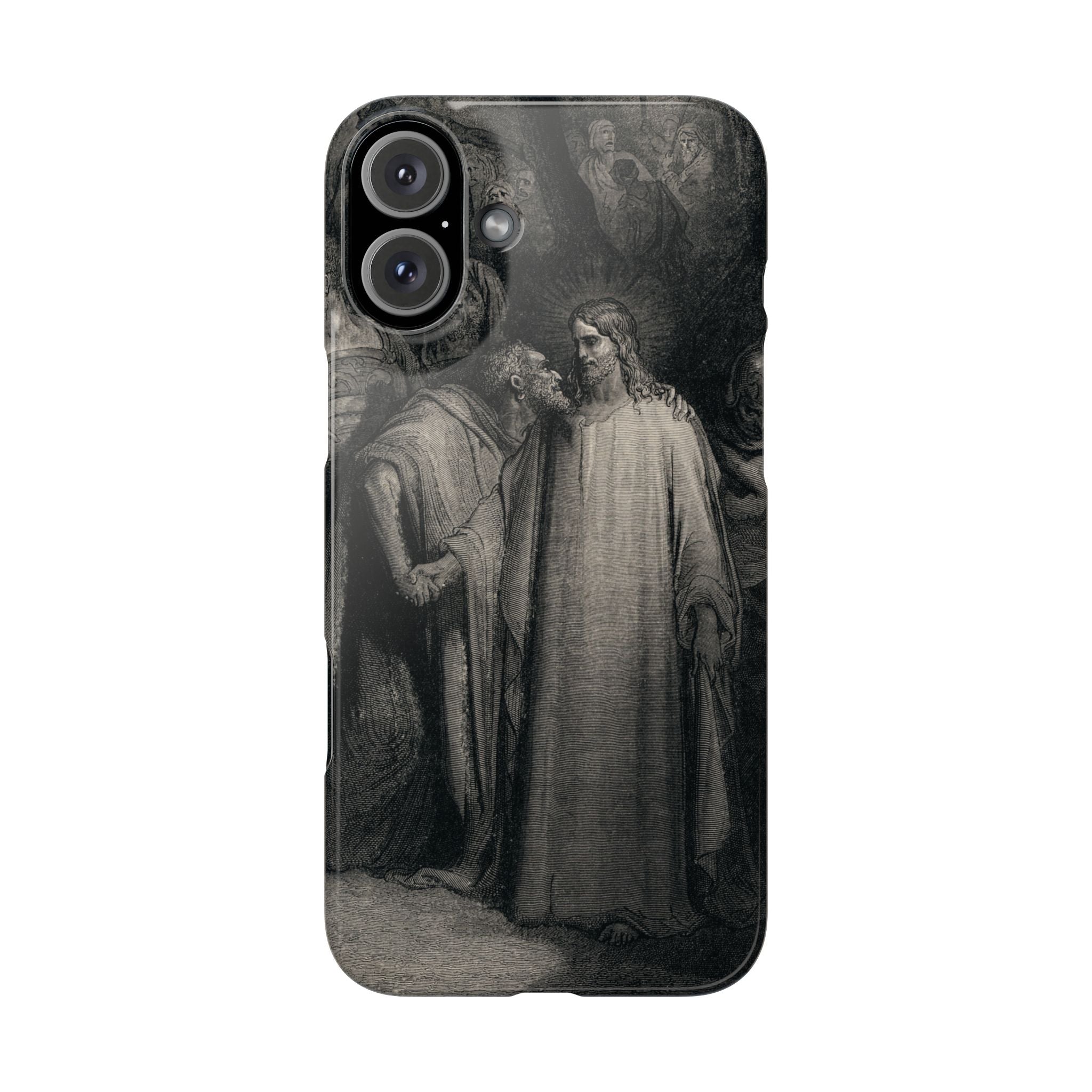 Plate CXLI “The Judas Kiss” by Gustave Doré - iPhone Slim Case