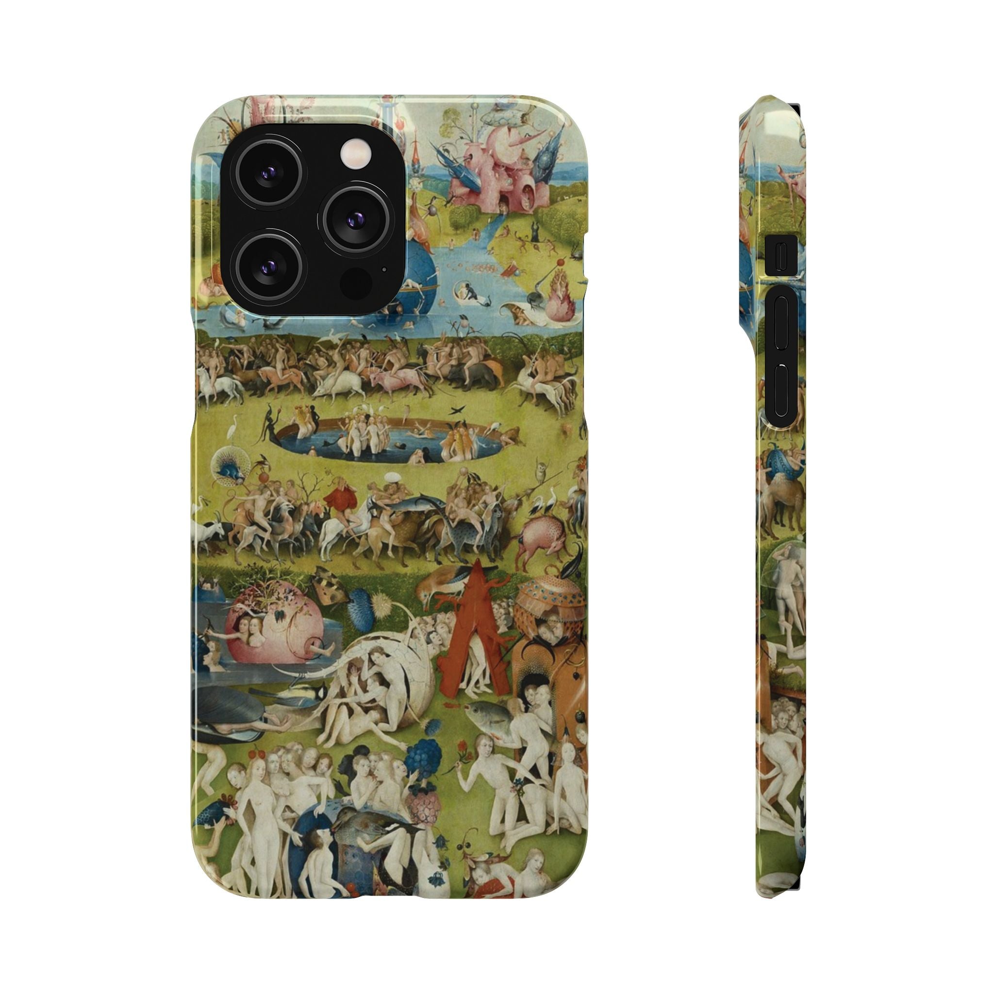 The Garden of Earthly Delights by Hieronymus Bosch - iPhone Slim Case