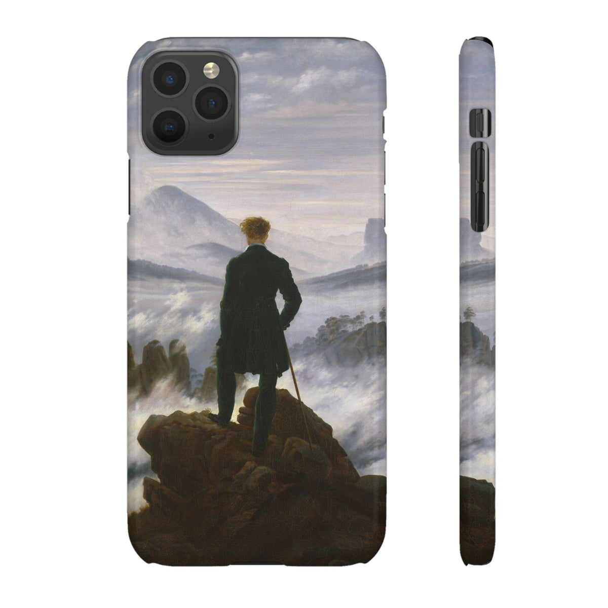 The Wanderer above the Sea of Fog by Caspar David Friedrich - iPhone Slim Case