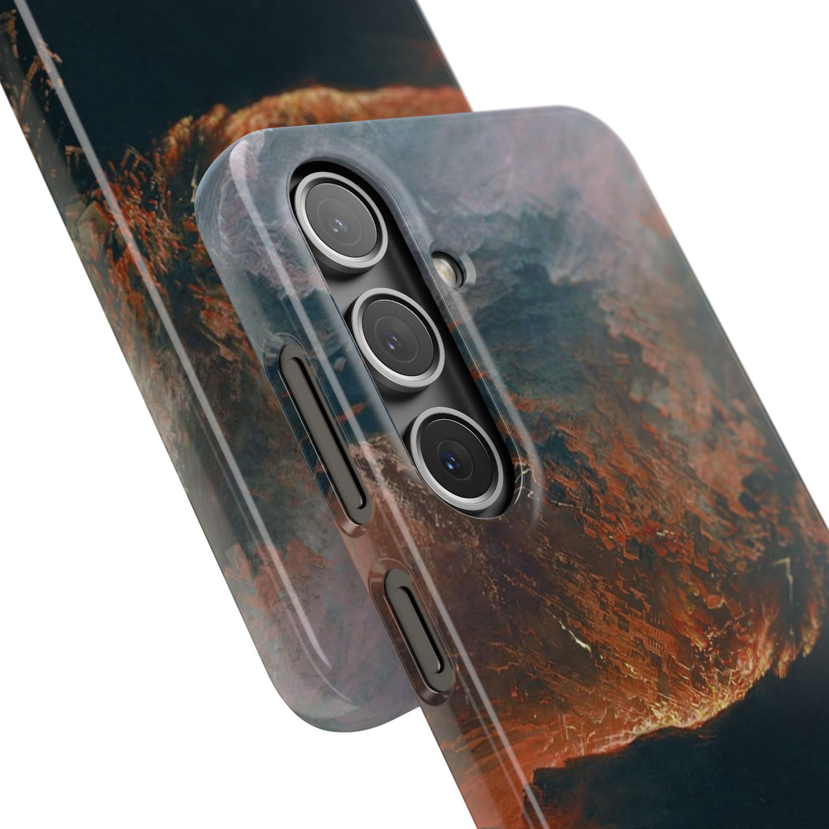 The Great Day of His Wrath by John Martin - Samsung Slim Case