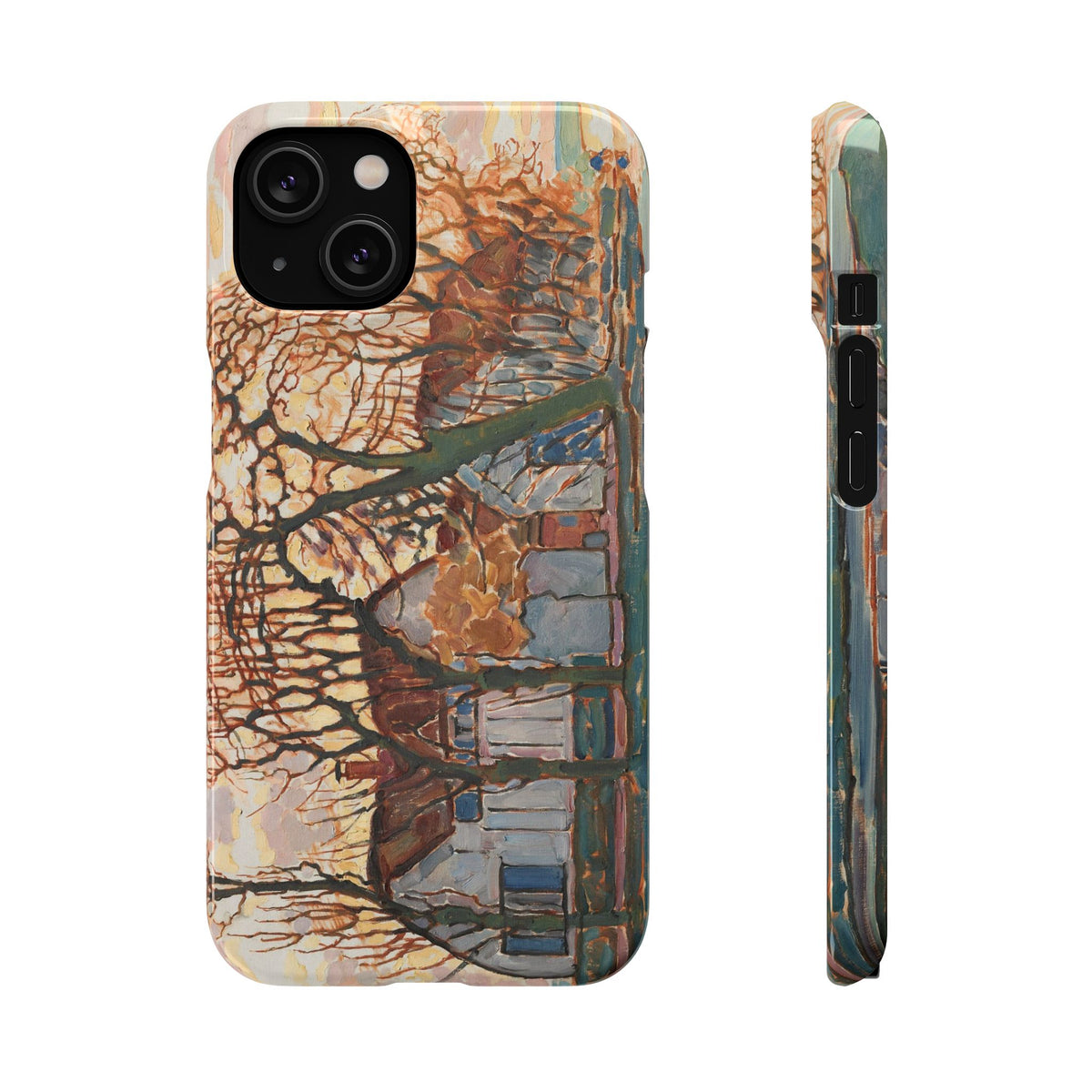 Farm near Duivendrecht by Piet Mondrian - iPhone Slim Case