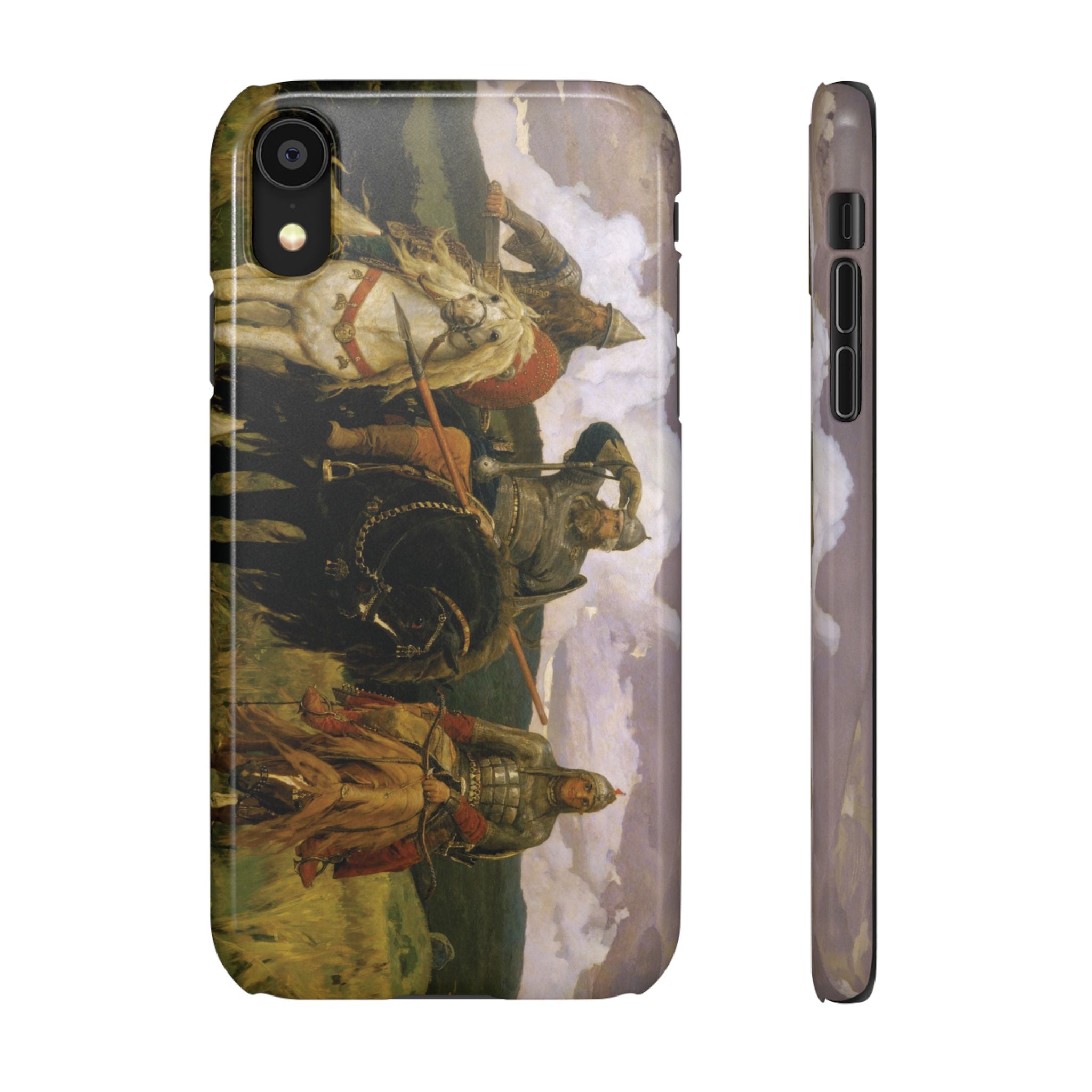 Bogatyrs by Viktor Vasnetsov - iPhone Slim Case