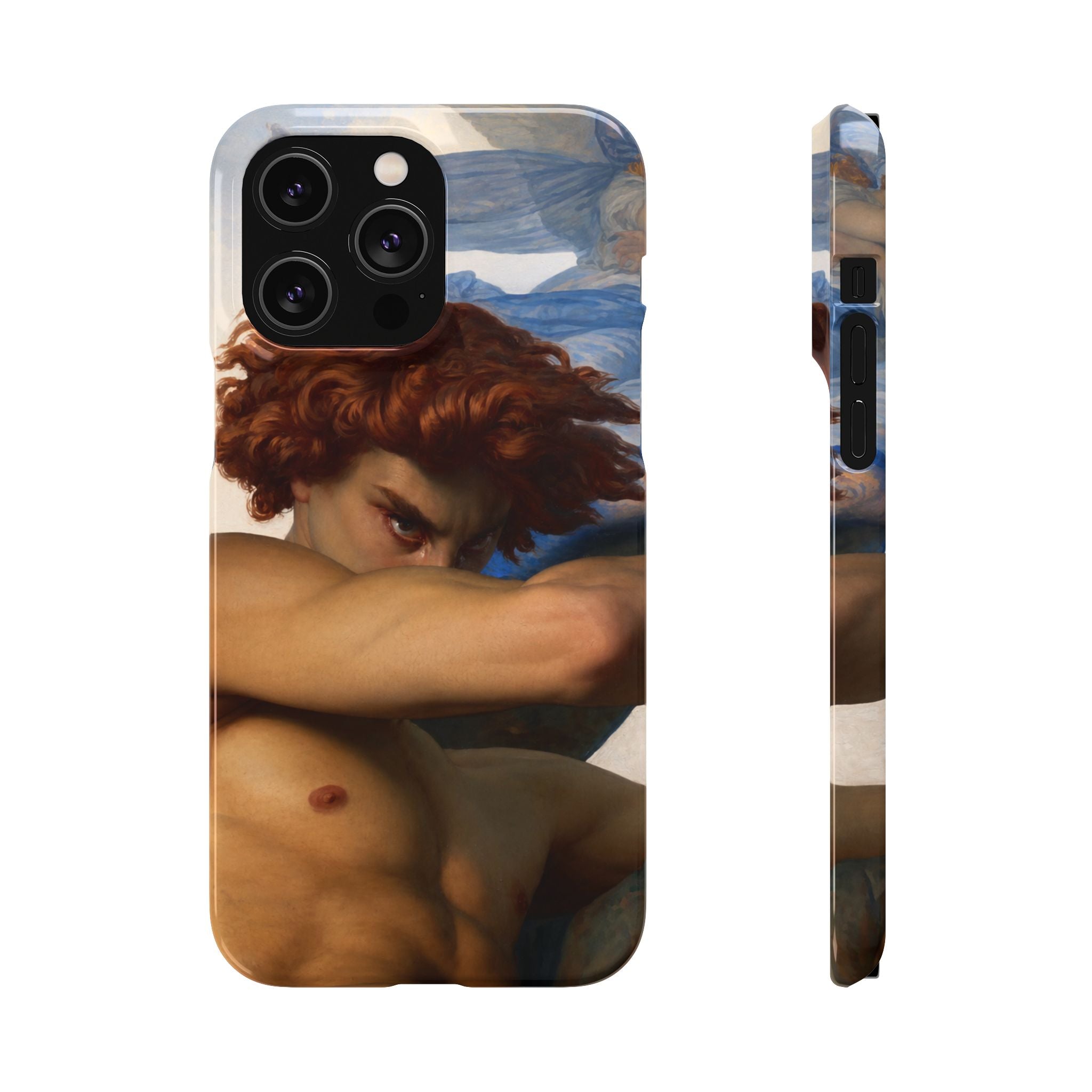 Fallen Angel by Alexandre Cabanel - iPhone Slim Case
