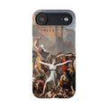 The Intervention of the Sabine Women by Jacques-Louis David - iPhone Slim Case