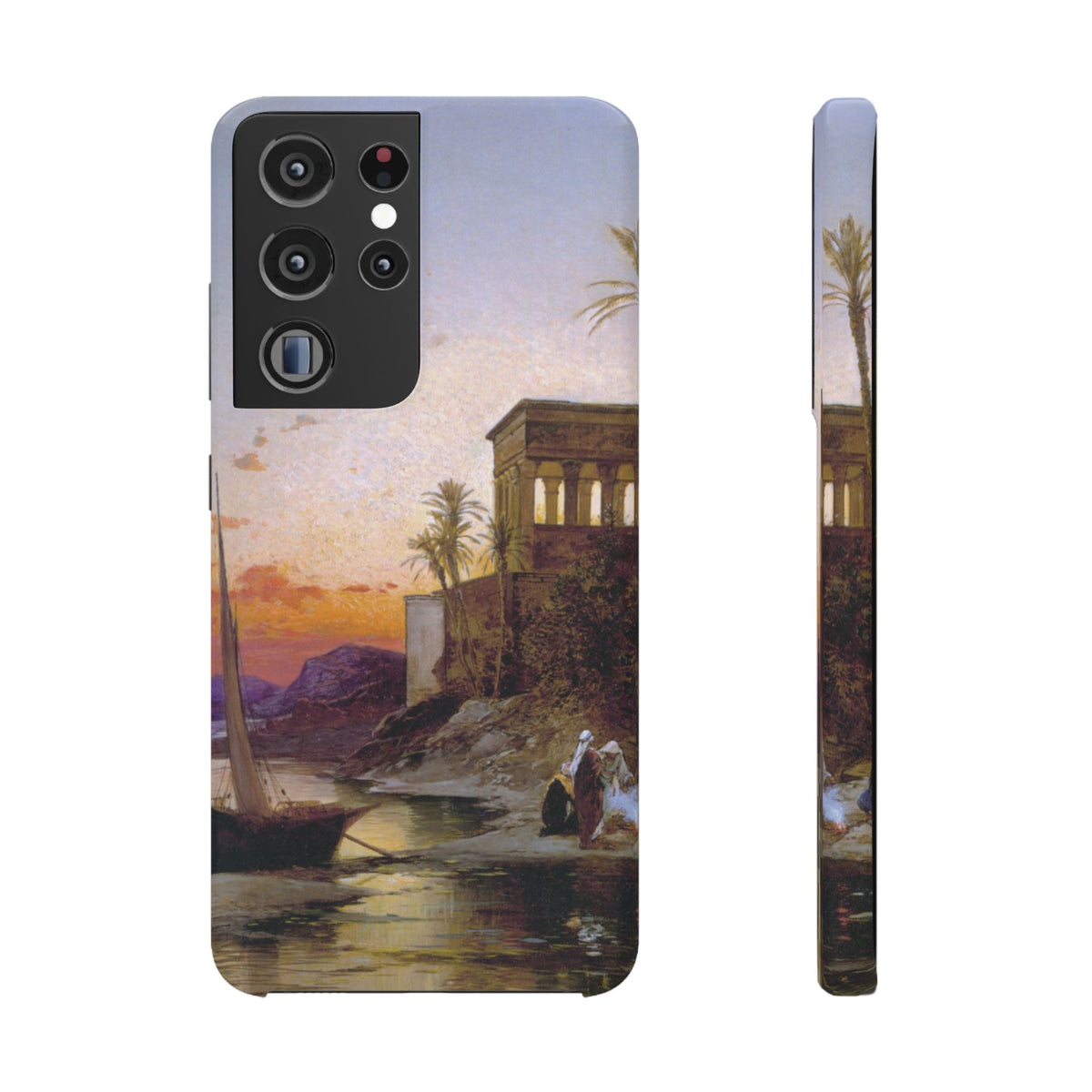 The Kiosk of Trajan by Hermann Corrodi - Samsung Slim Case